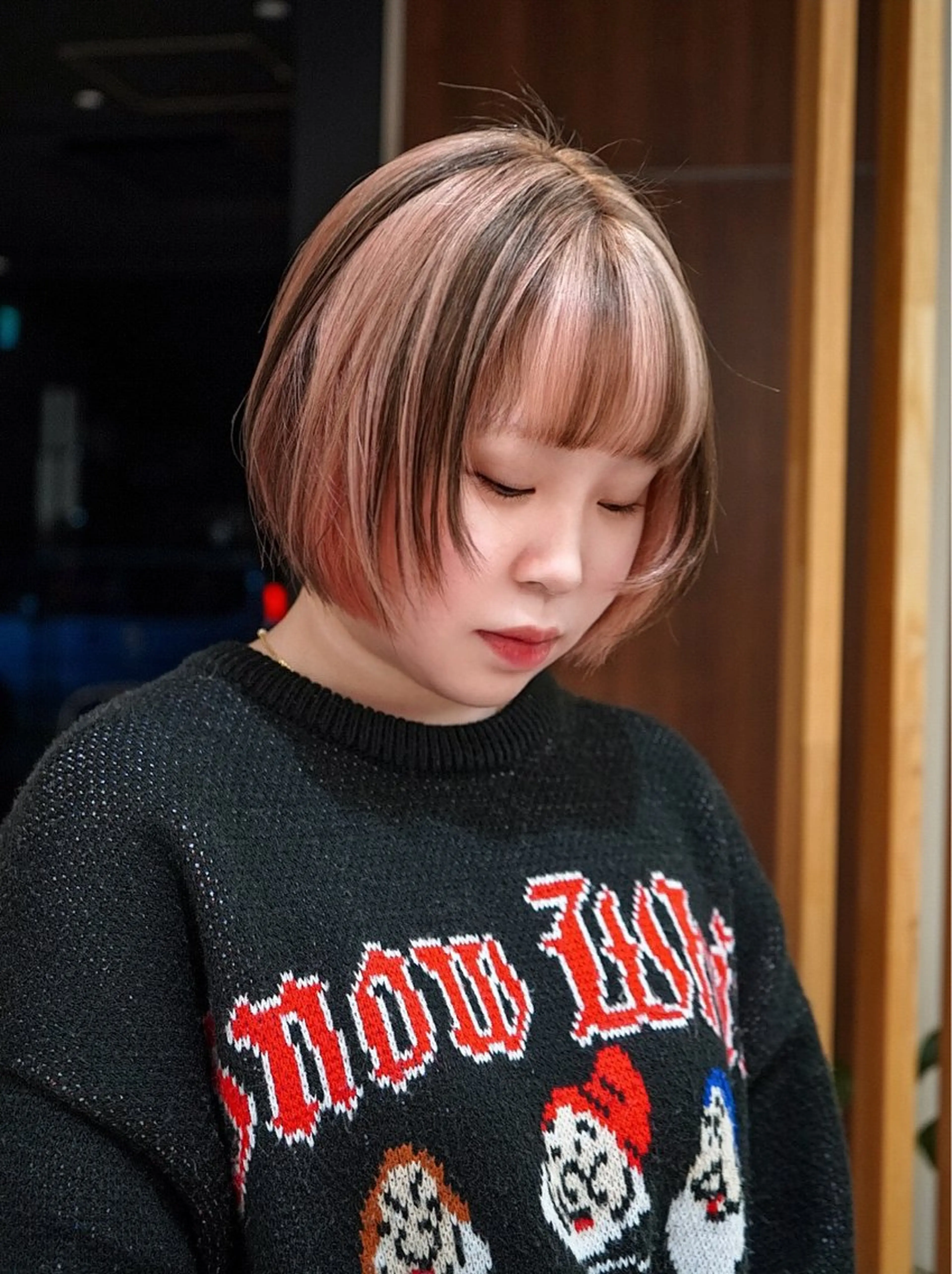 【新規限定】似合わせカット+お洒落度up似合わせブリーチデザインの写真