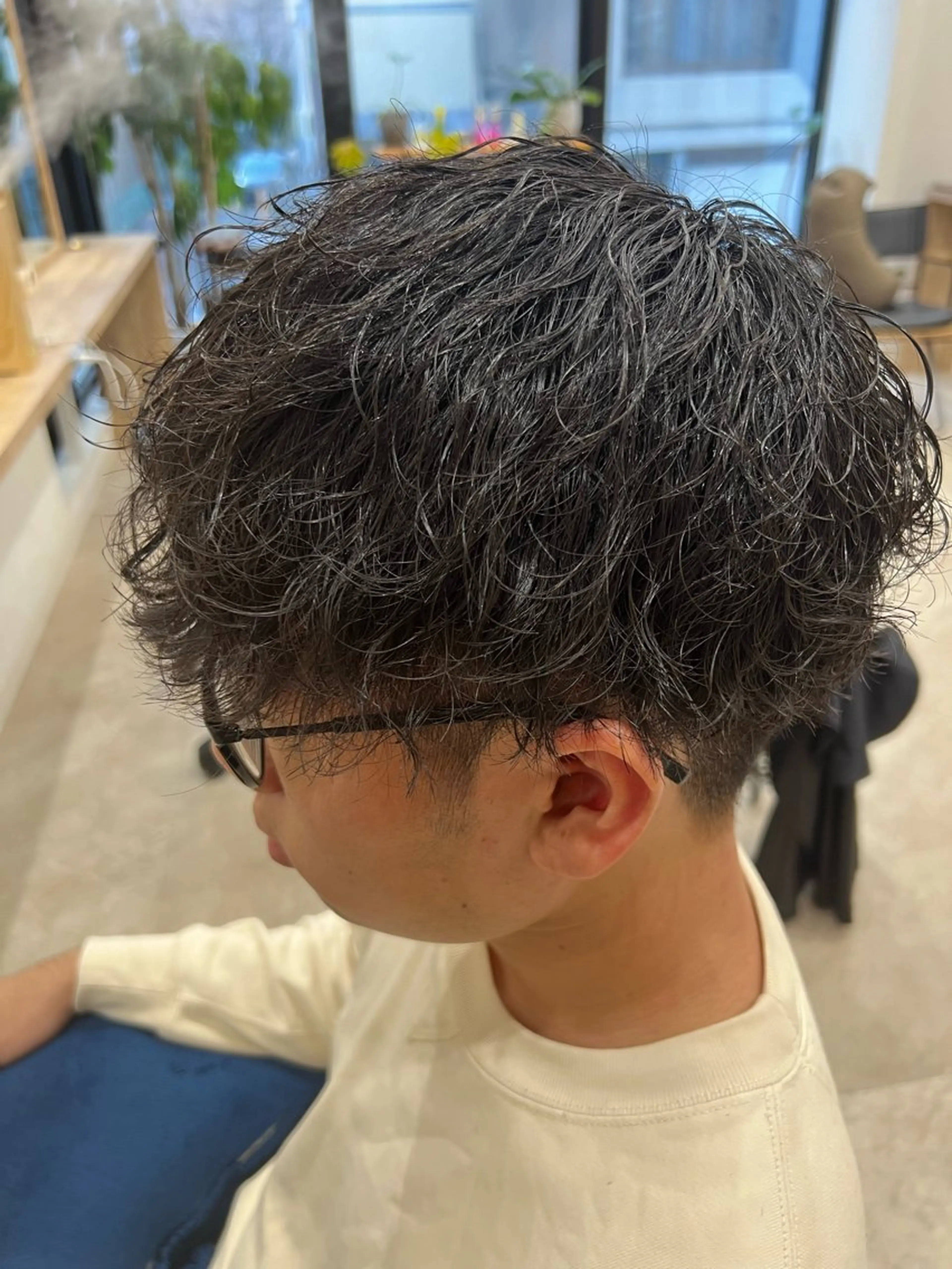 ミディアム パーマ メンズ FURUSHO所属・髪質改善/縮毛矯正 /メンズパーマ川田のヘアスタイル