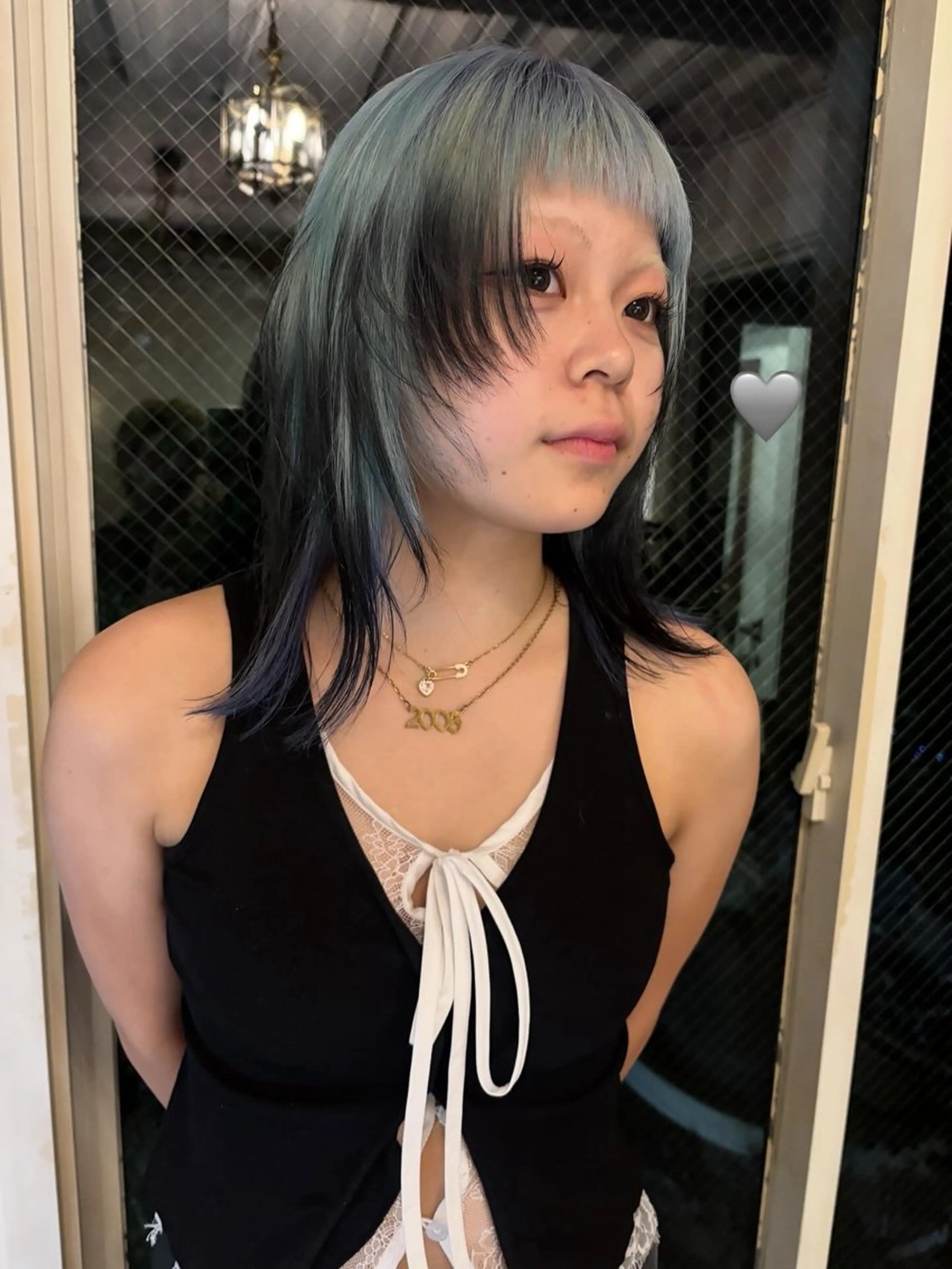 セミロング ヘアカラー トリートメント ヒラカホ/ ブリーチ/似合わせのヘアスタイル