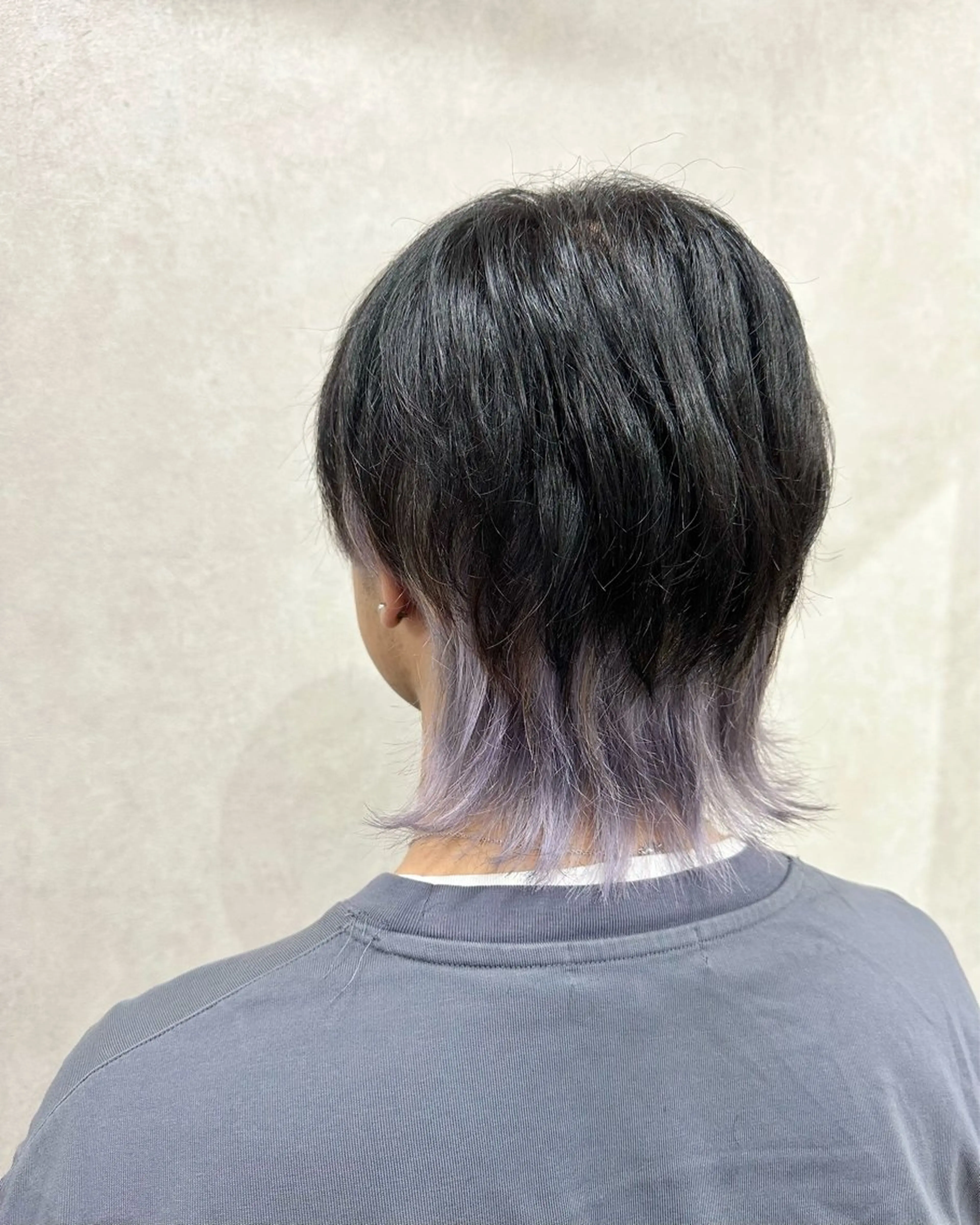 ミディアム ヘアカラー ✂️秋葉原 🤍YURI🤍のヘアスタイル