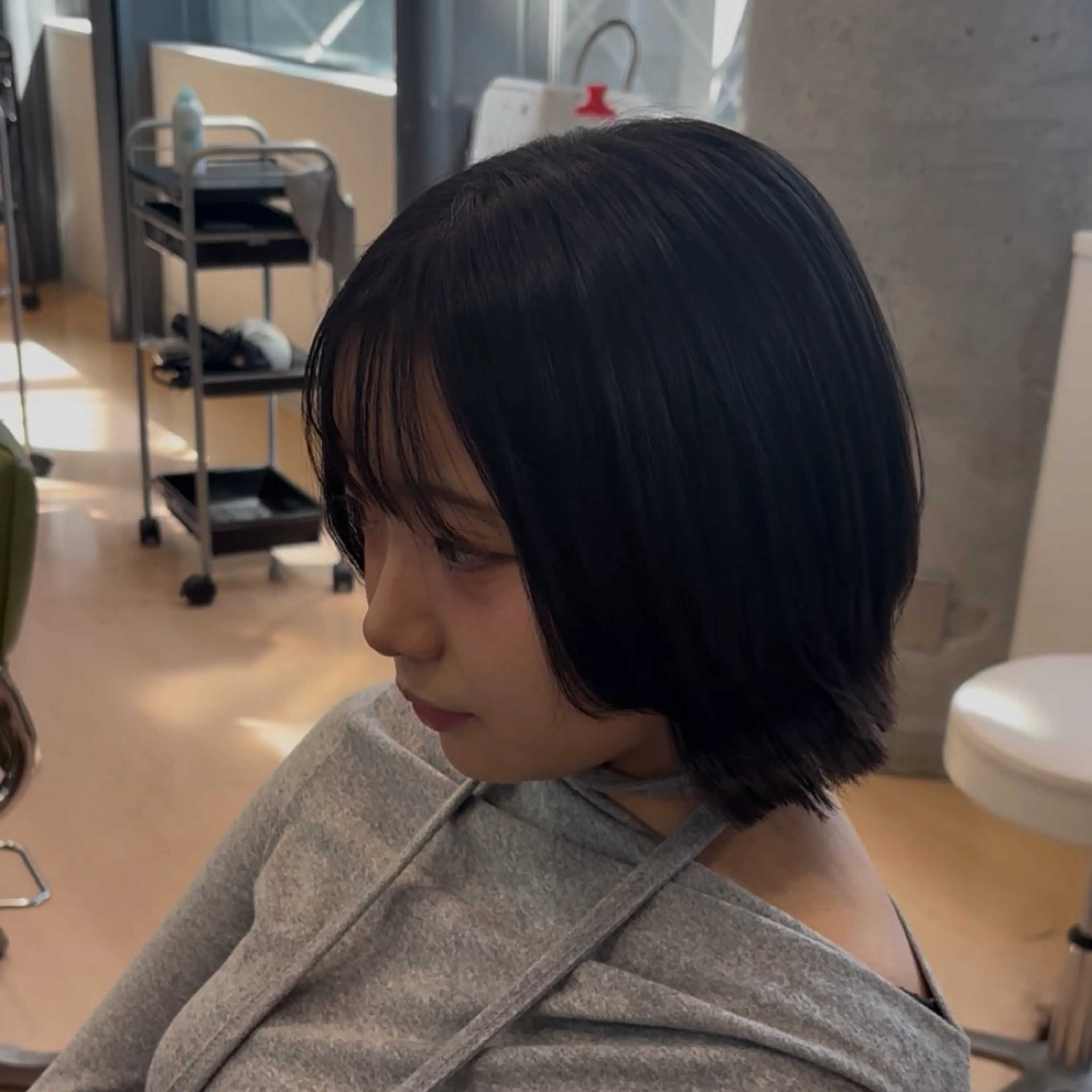 ショート ボブレイヤー ボブ レイヤーカット CONAN｜盛岡ボブ 特化/タッセルボブのヘアスタイル