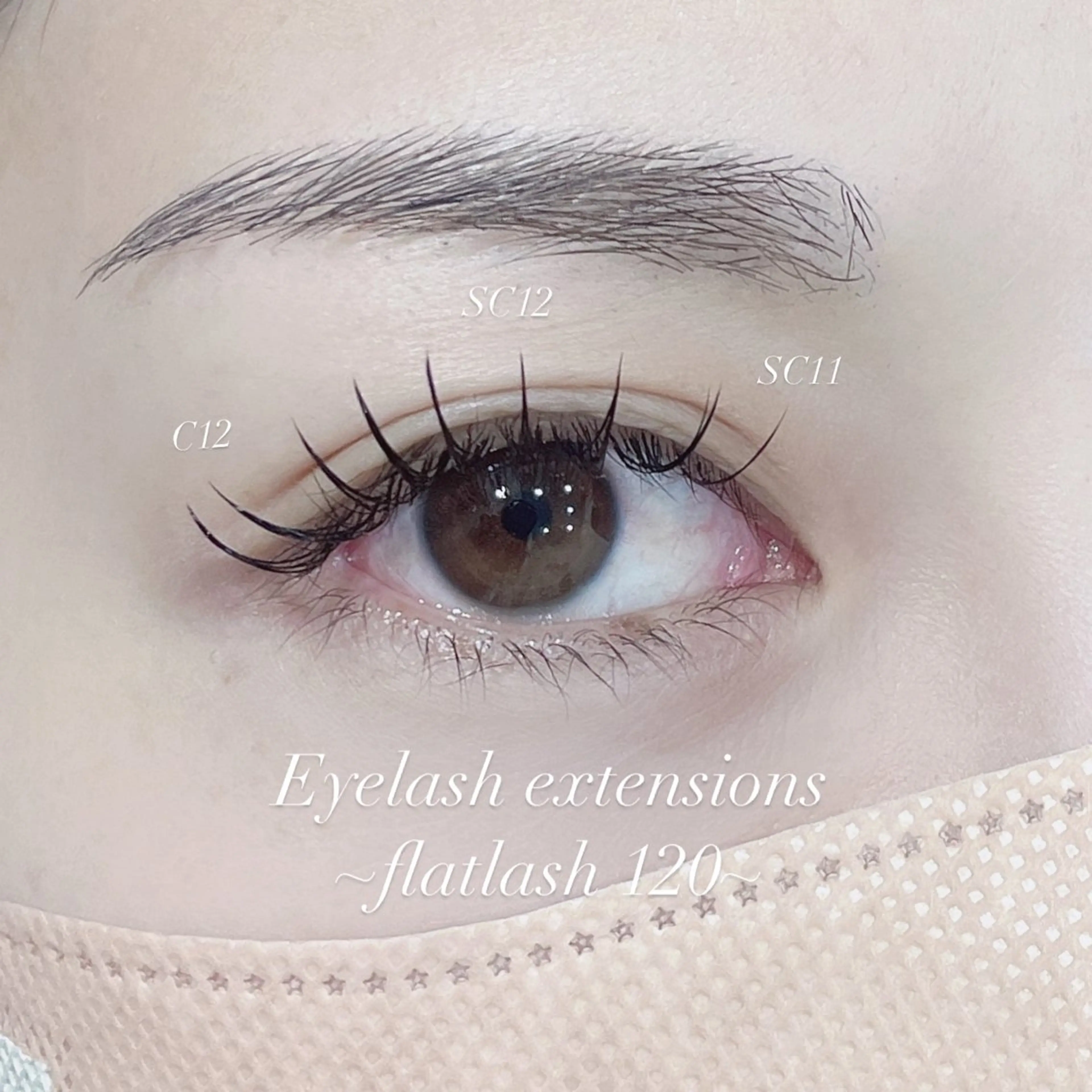 マツエク・マツパ マキノ キョウカのヘアスタイル