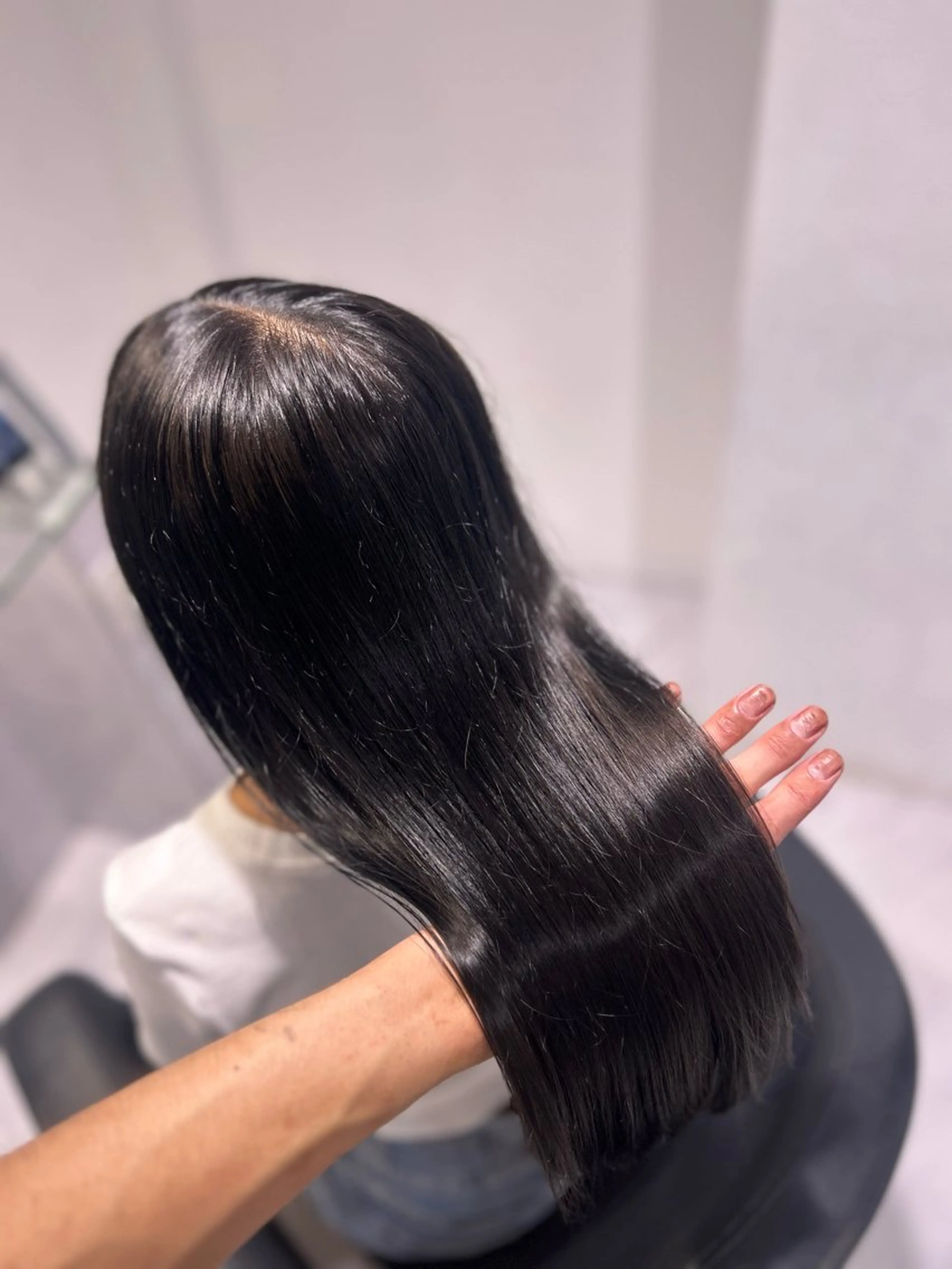 ロング カラー ヘアカラー トリートメント 表参道/透明感カラー /暗髪/ジュキヤのヘアスタイル