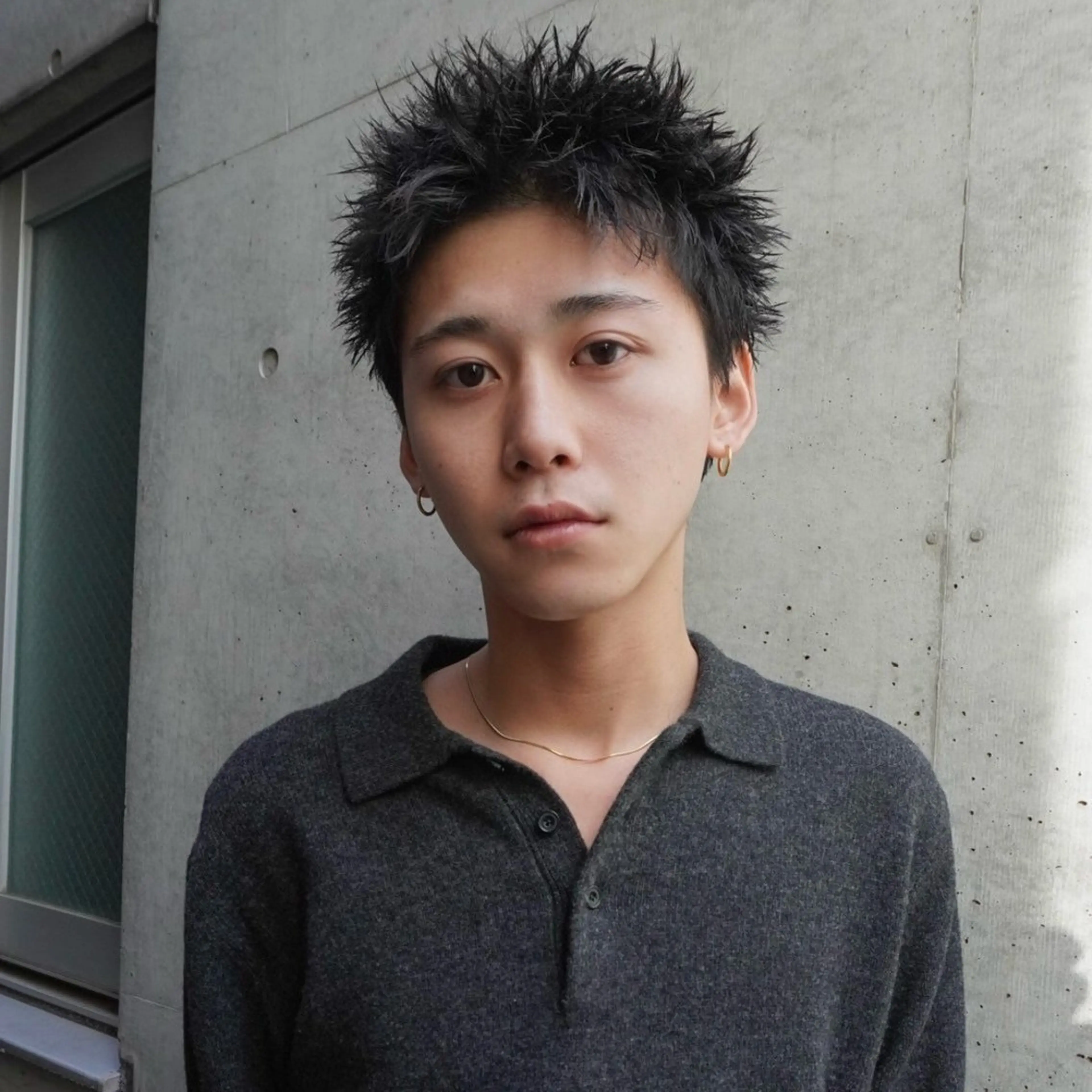 ショート パーマ メンズ カット パーマ トリートメント JINKIメンズ特化 メンズカットパーマのヘアスタイル