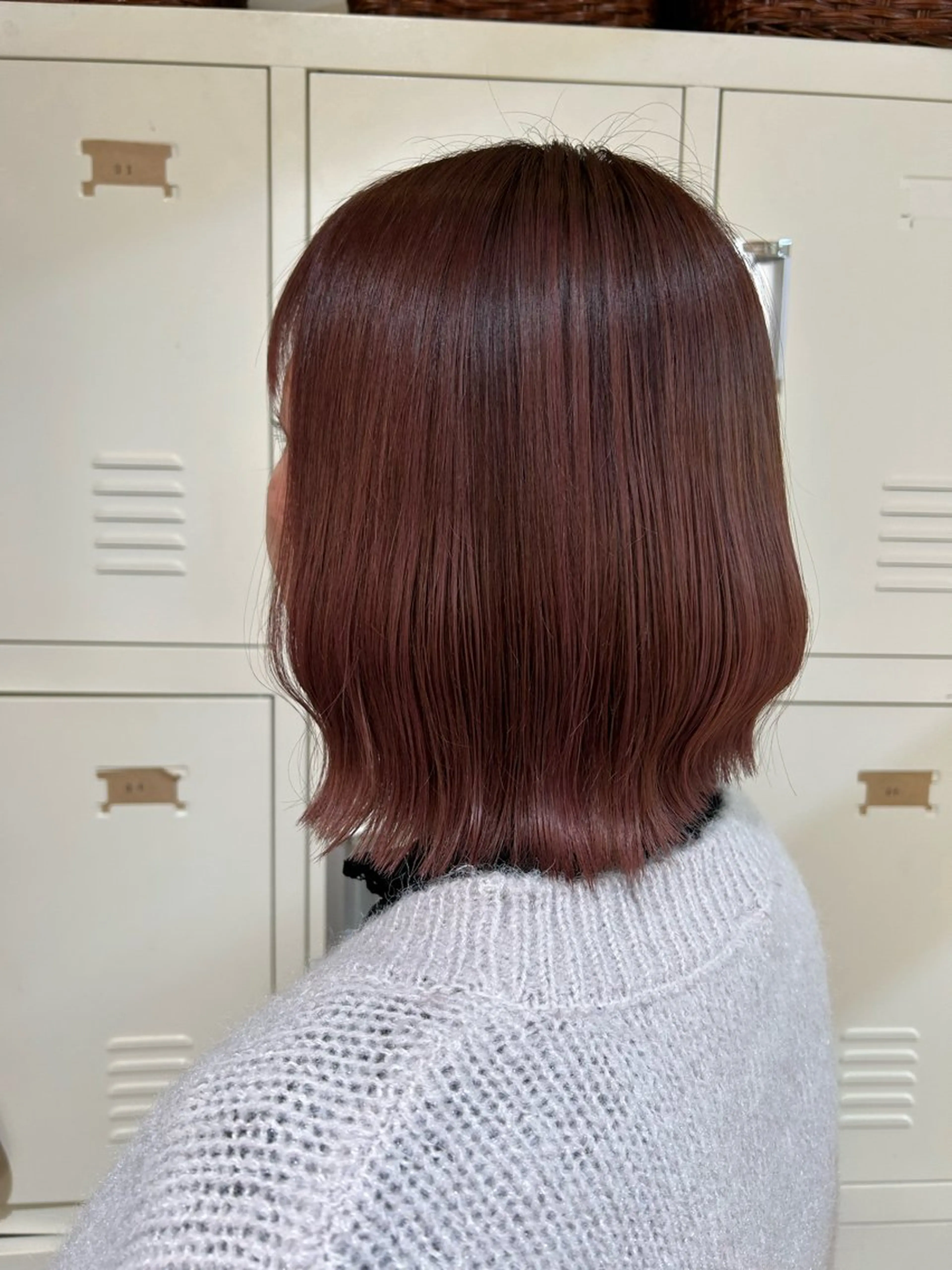 カラー ベージュカラー ピンクカラー ピンクベージュ 🍒おおさわ せいら🍒のヘアスタイル