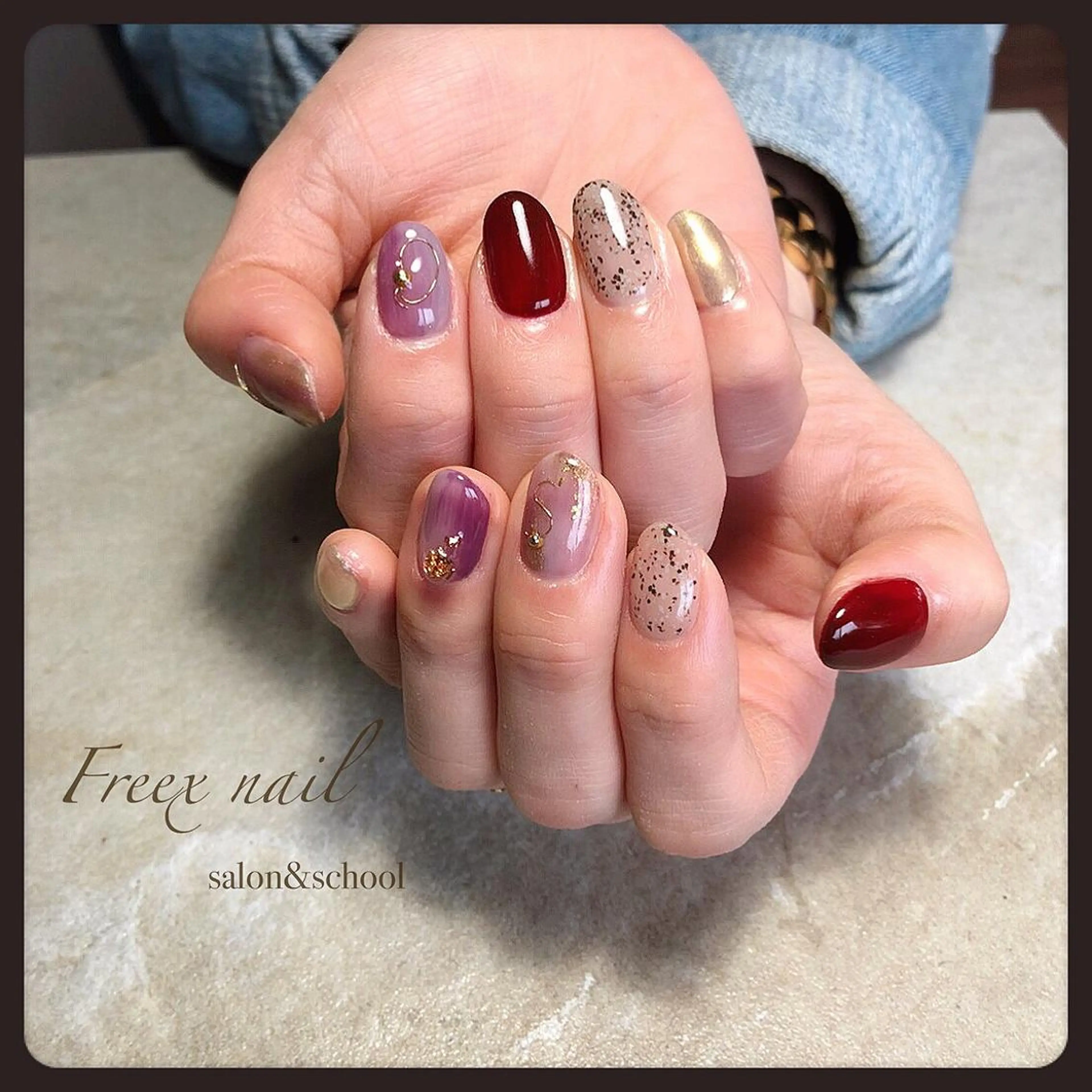 ネイル freex nail /ニュアンス/個性派のネイルデザイン