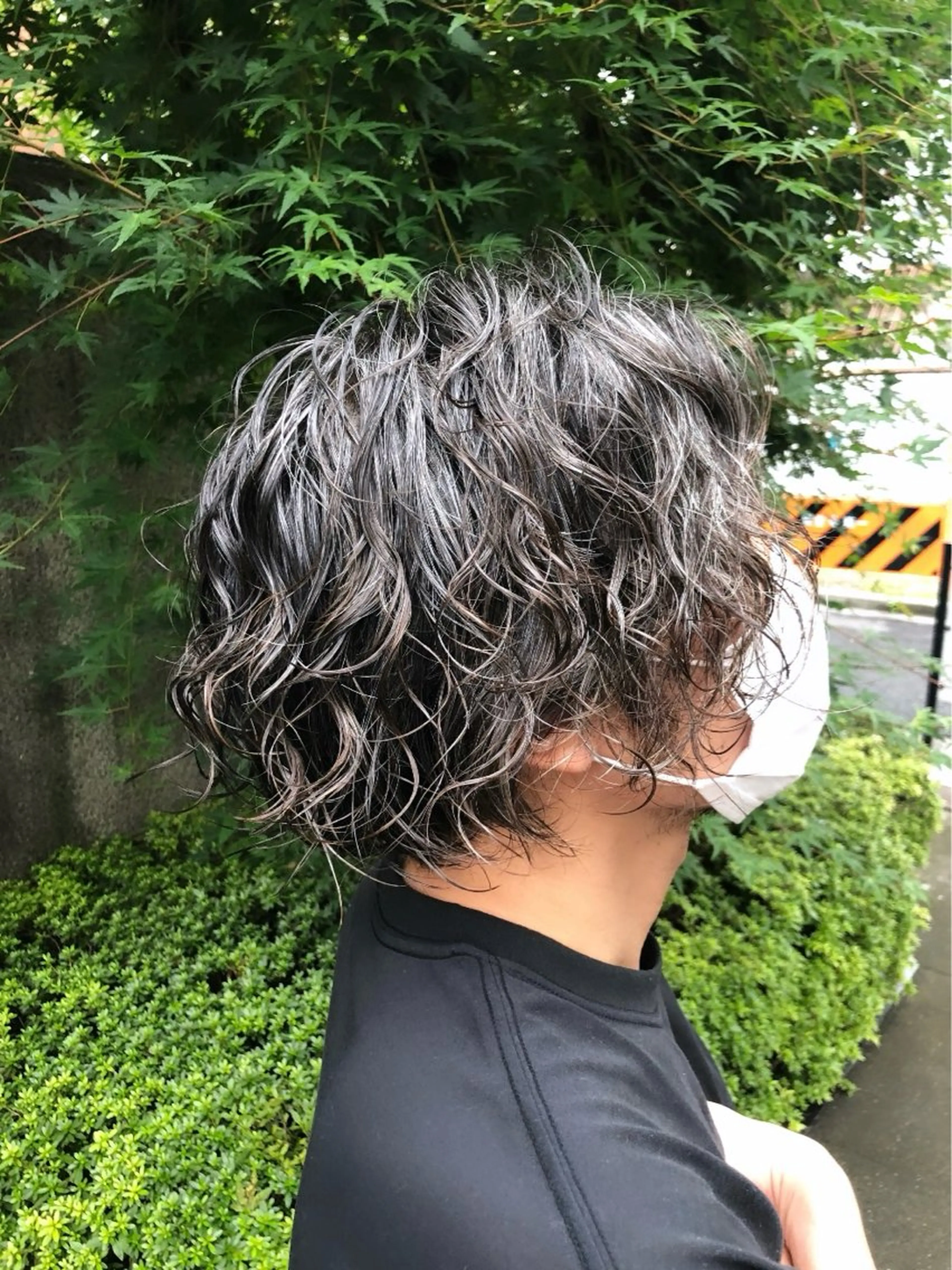 メンズ メンズパーマ 🫧艶髪ボブ🫧 チカのヘアスタイル