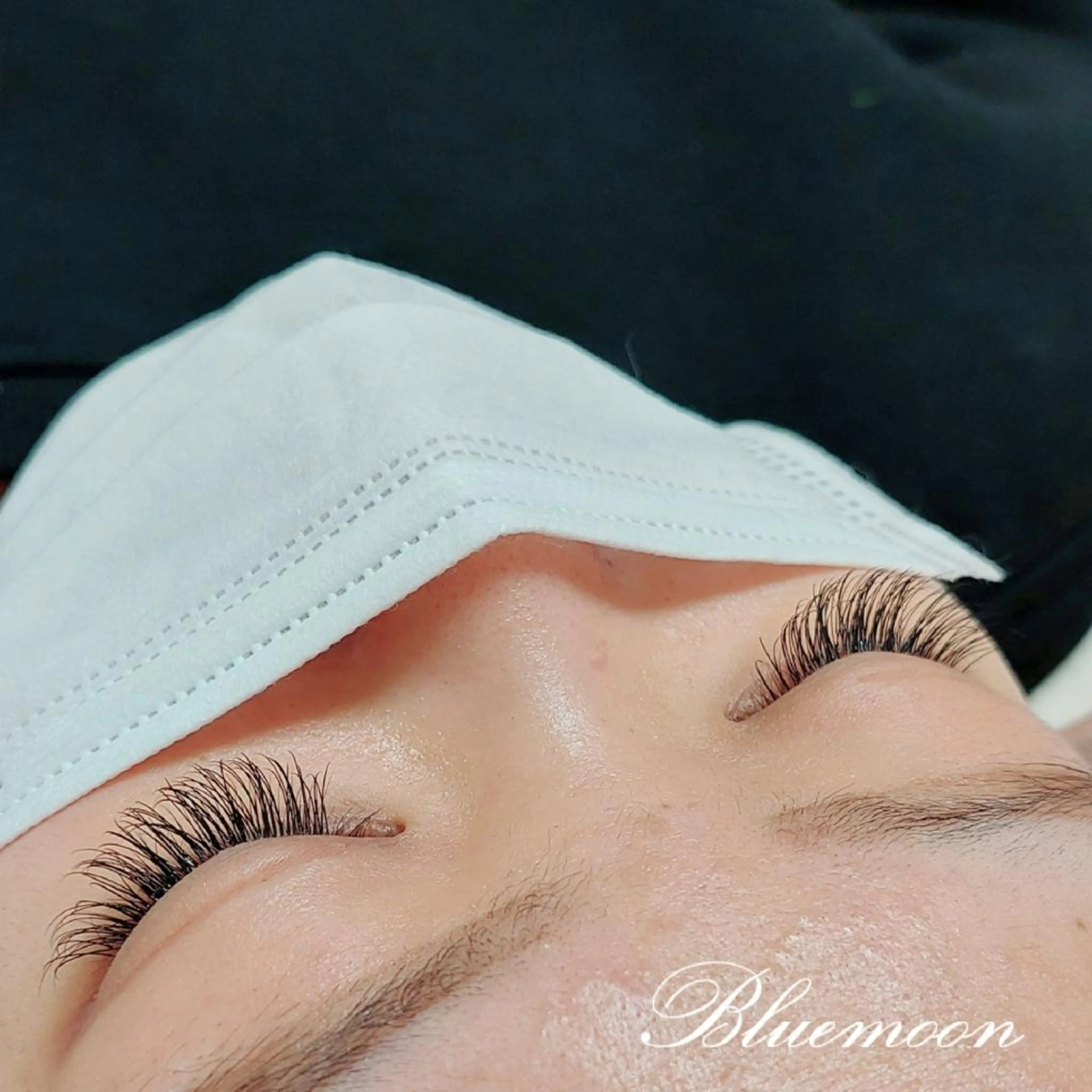 マツエク・マツパ 付け放題 Blue moonのマツエク・マツパデザイン