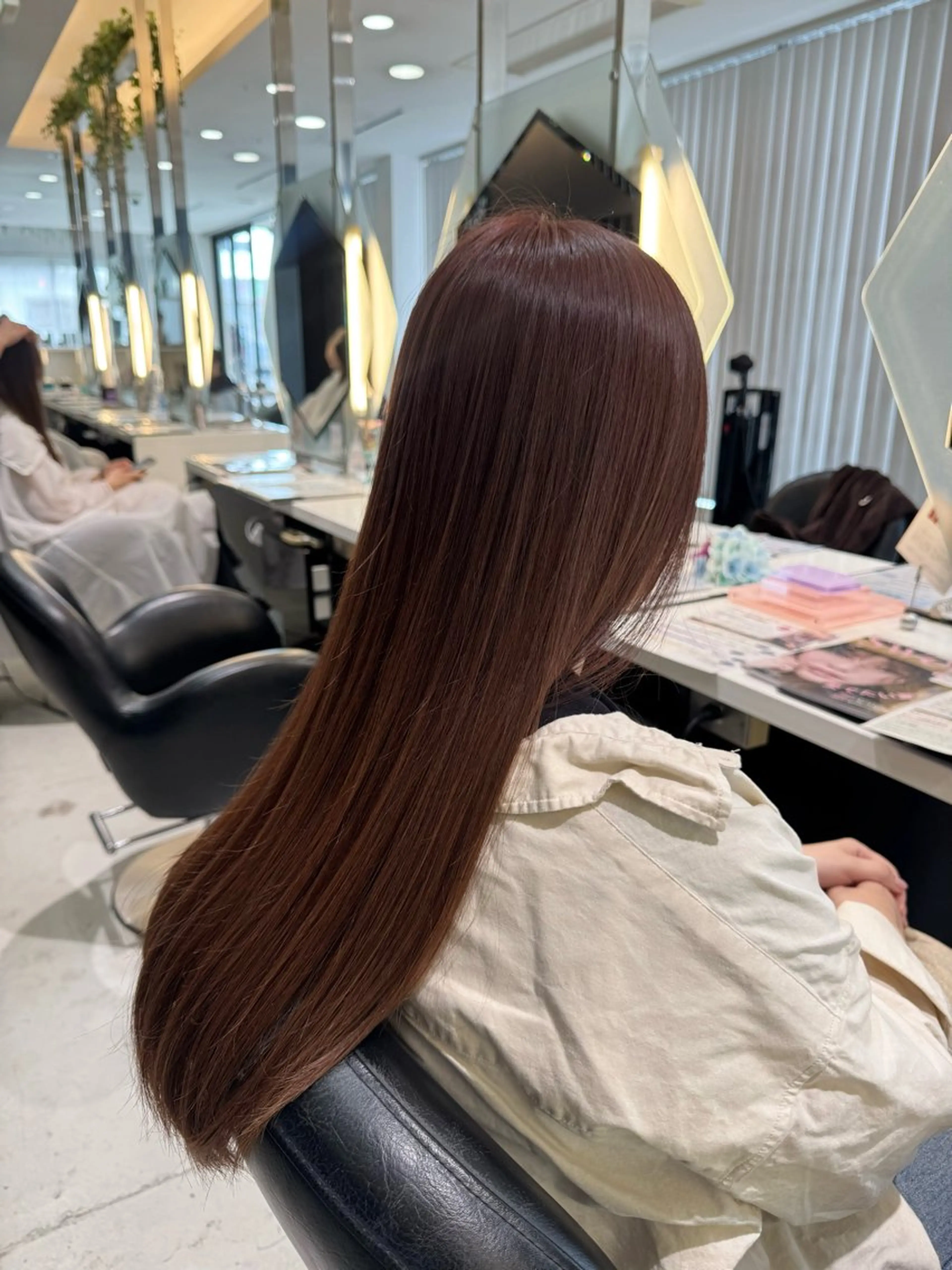 【💭お悩みお聞かせください！🌀】透明感艶カラー + オーダーメイドトリートメント💫🫧の写真