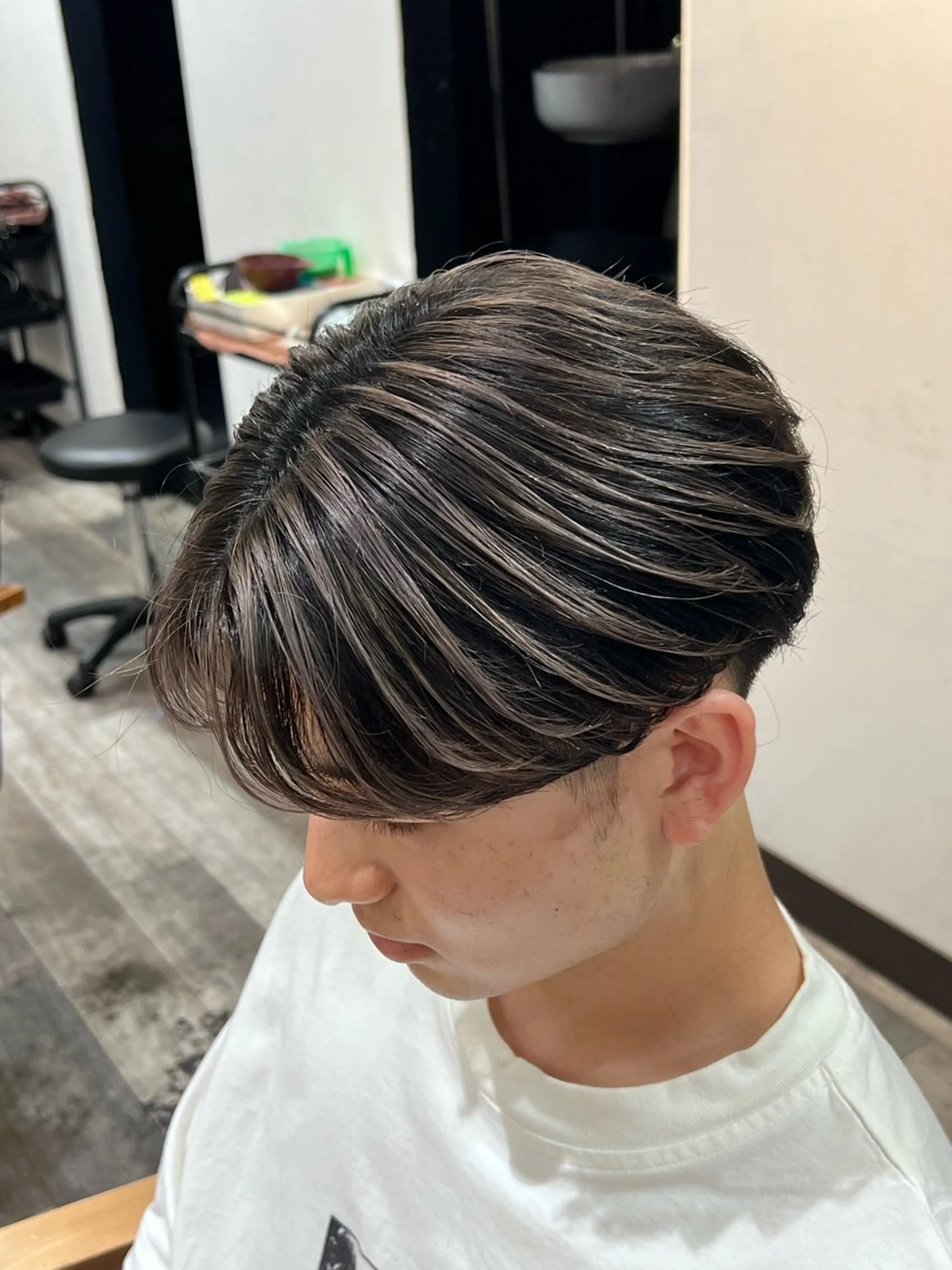 カラー メンズ メンズ専門 花瀬弘晃のヘアスタイル