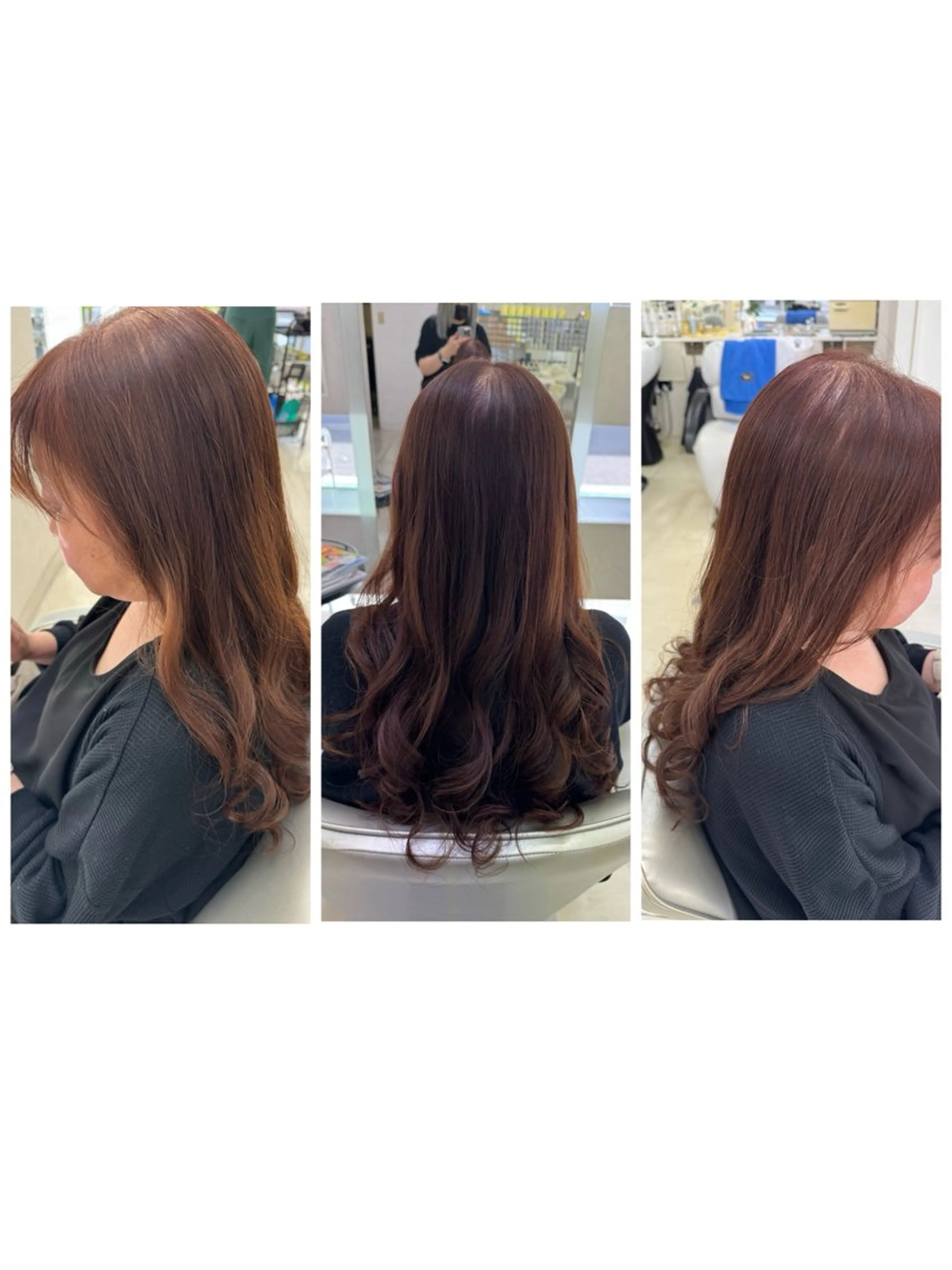 カラー ヘアアレンジ タカハシ リナのヘアスタイル
