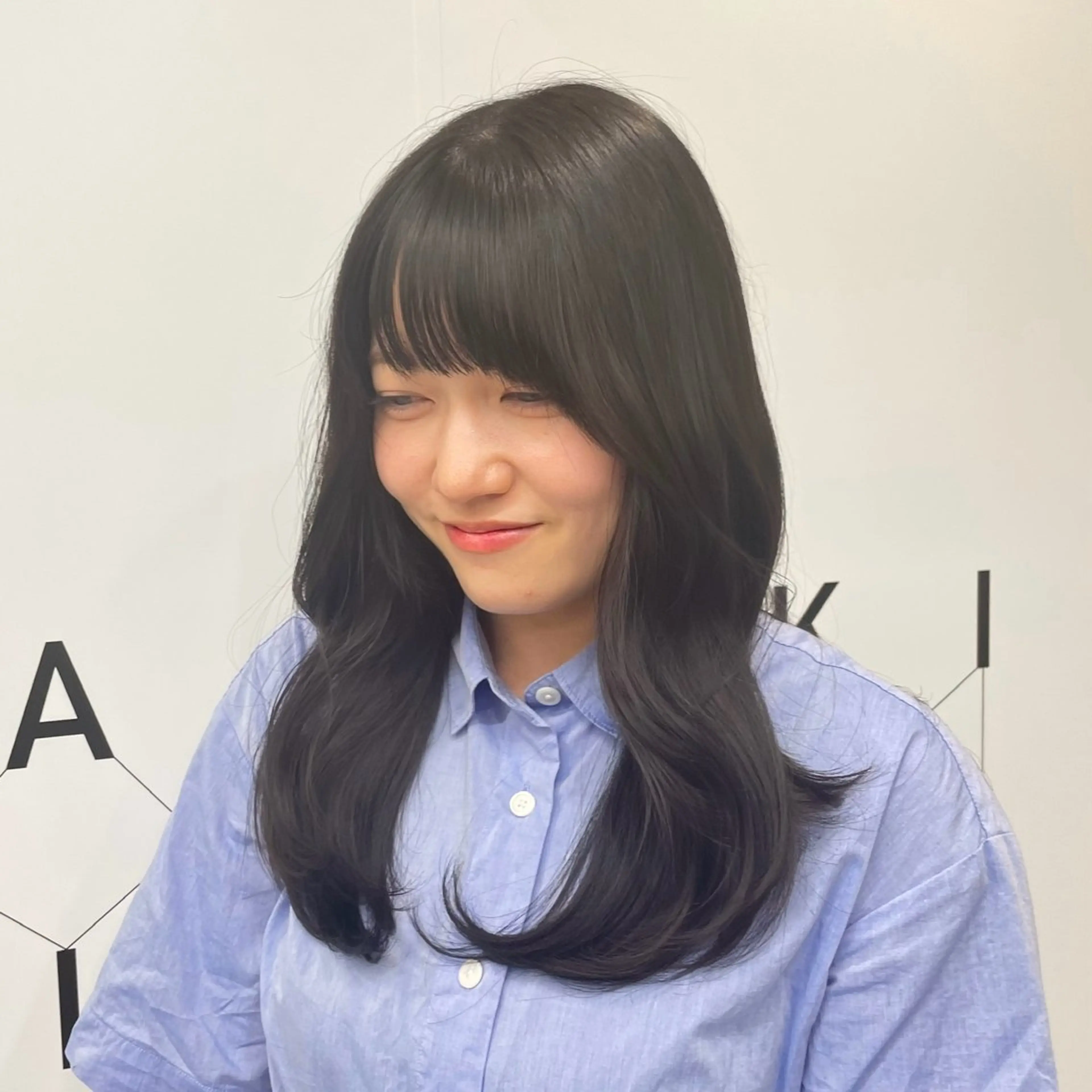 カラー 新宿/顔周りカット/ レイヤー/がっきーのヘアスタイル