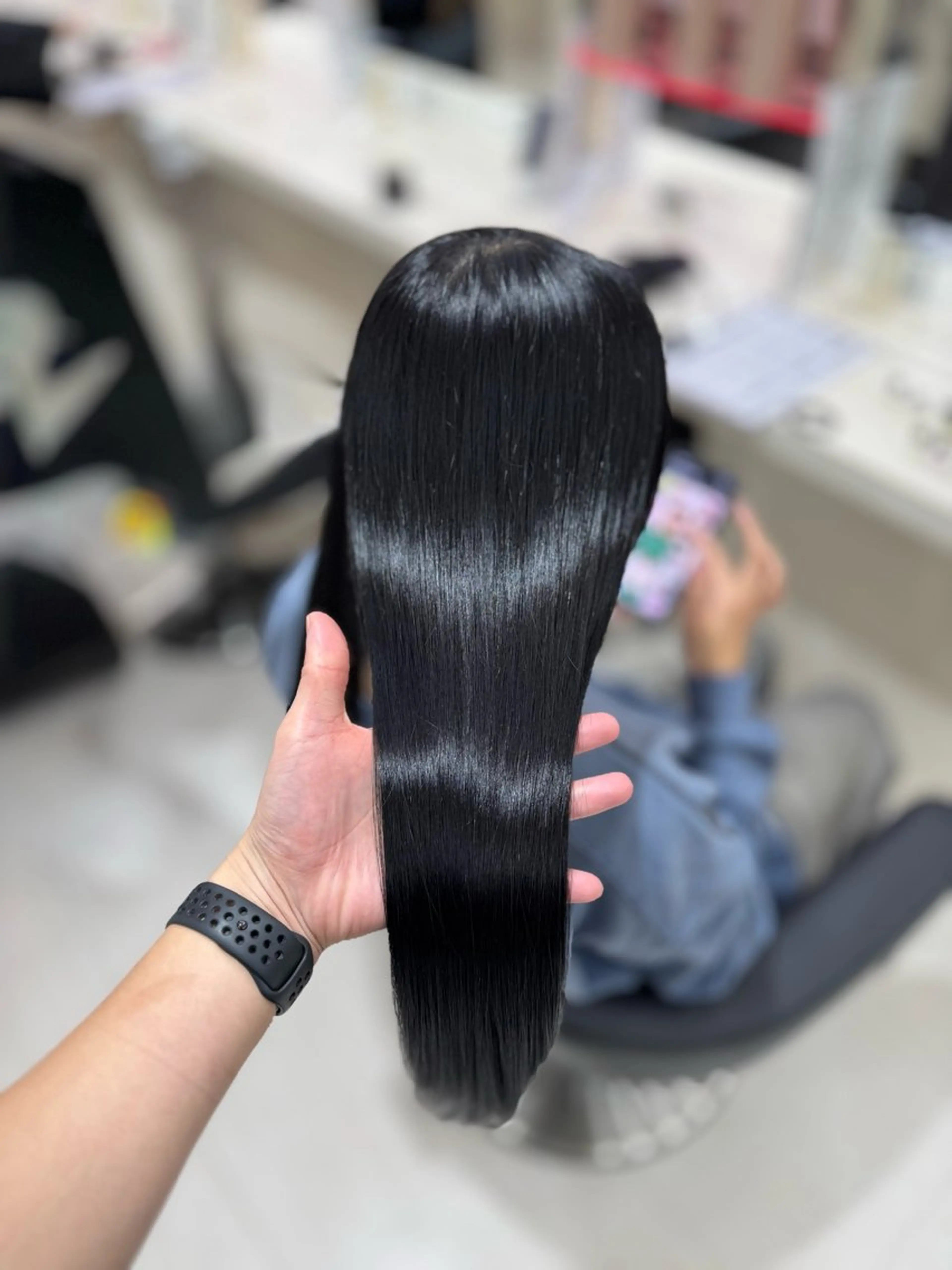 カラー ヘアカラー トリートメント 原田 ひなののヘアスタイル