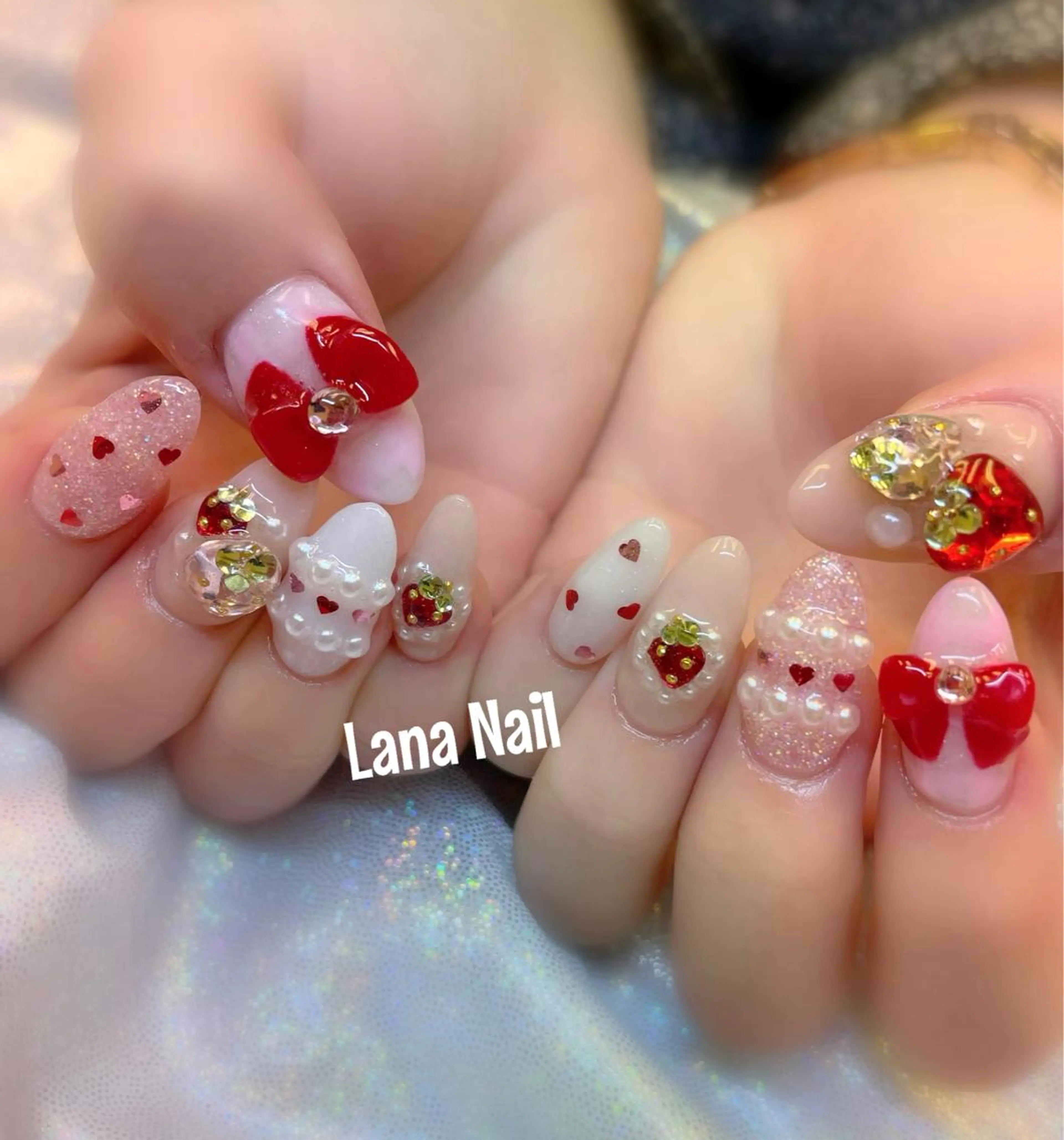 ネイル スカルプネイル Lana Nailのネイルデザイン