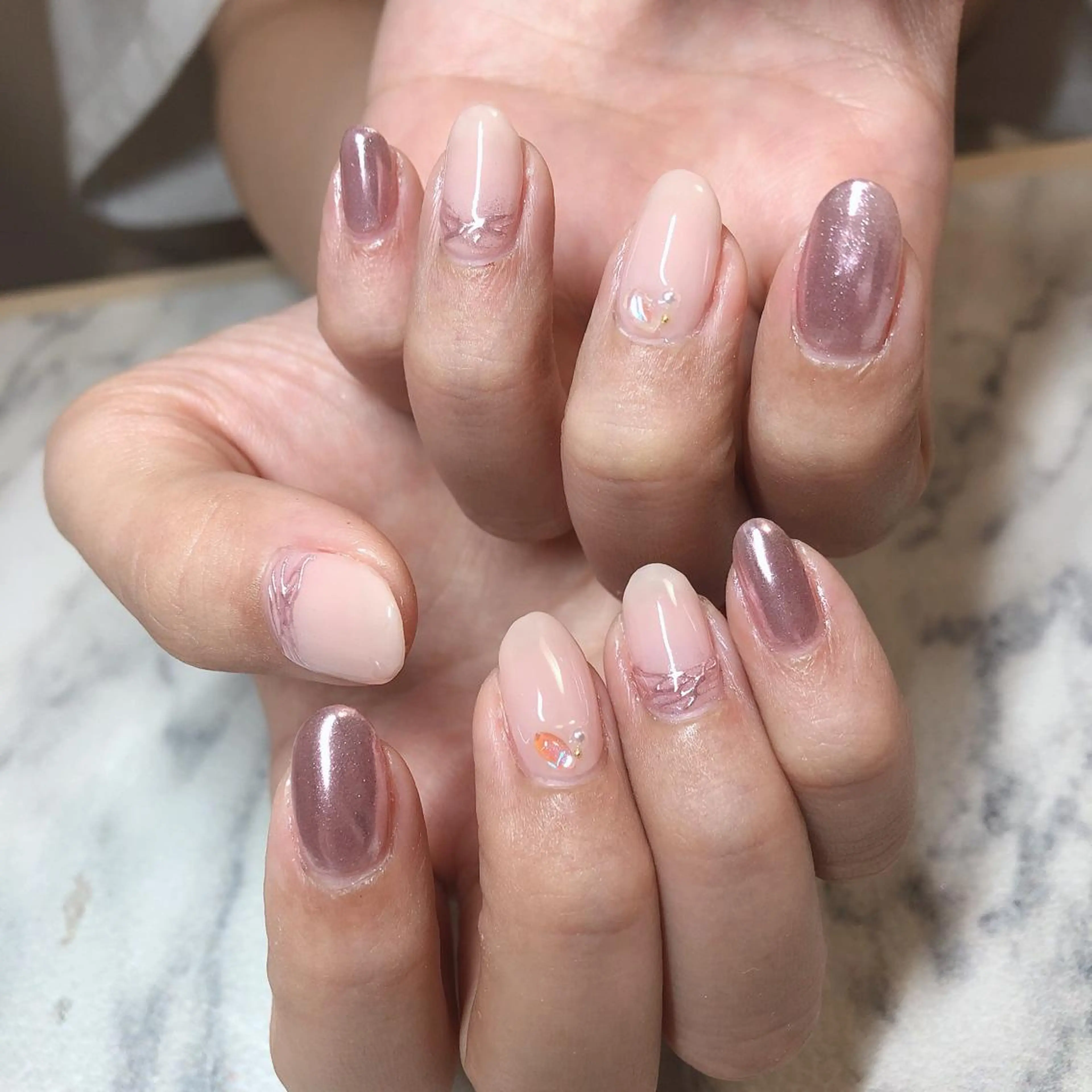 ネイル 結城 怜菜のネイルデザイン