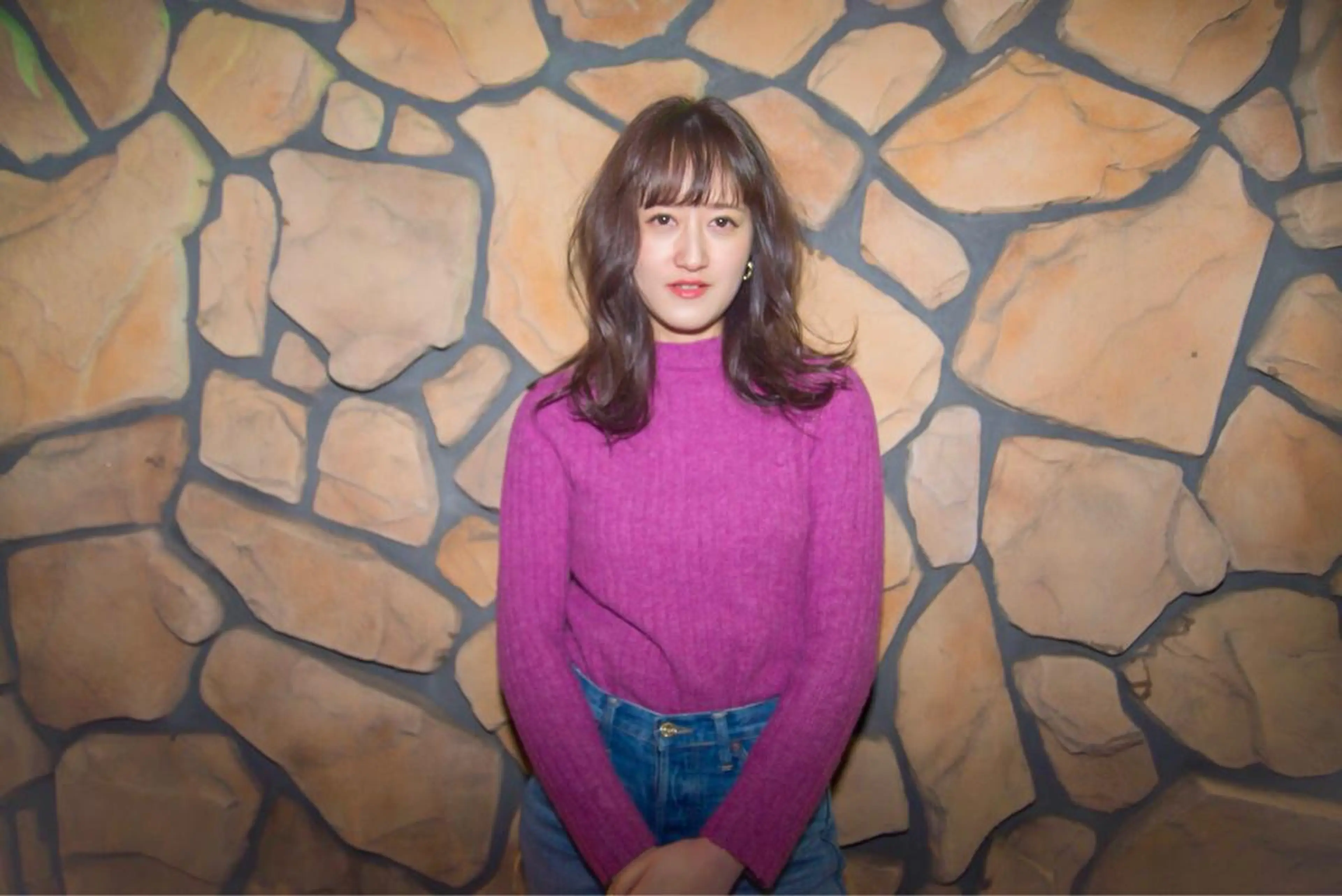 ミディアム カラー ベージュカラー ハイライトカラー ラベンダーカラー ラベンダーベージュ ハイライト ダメージレスサロン✨ kayo🌱のヘアスタイル