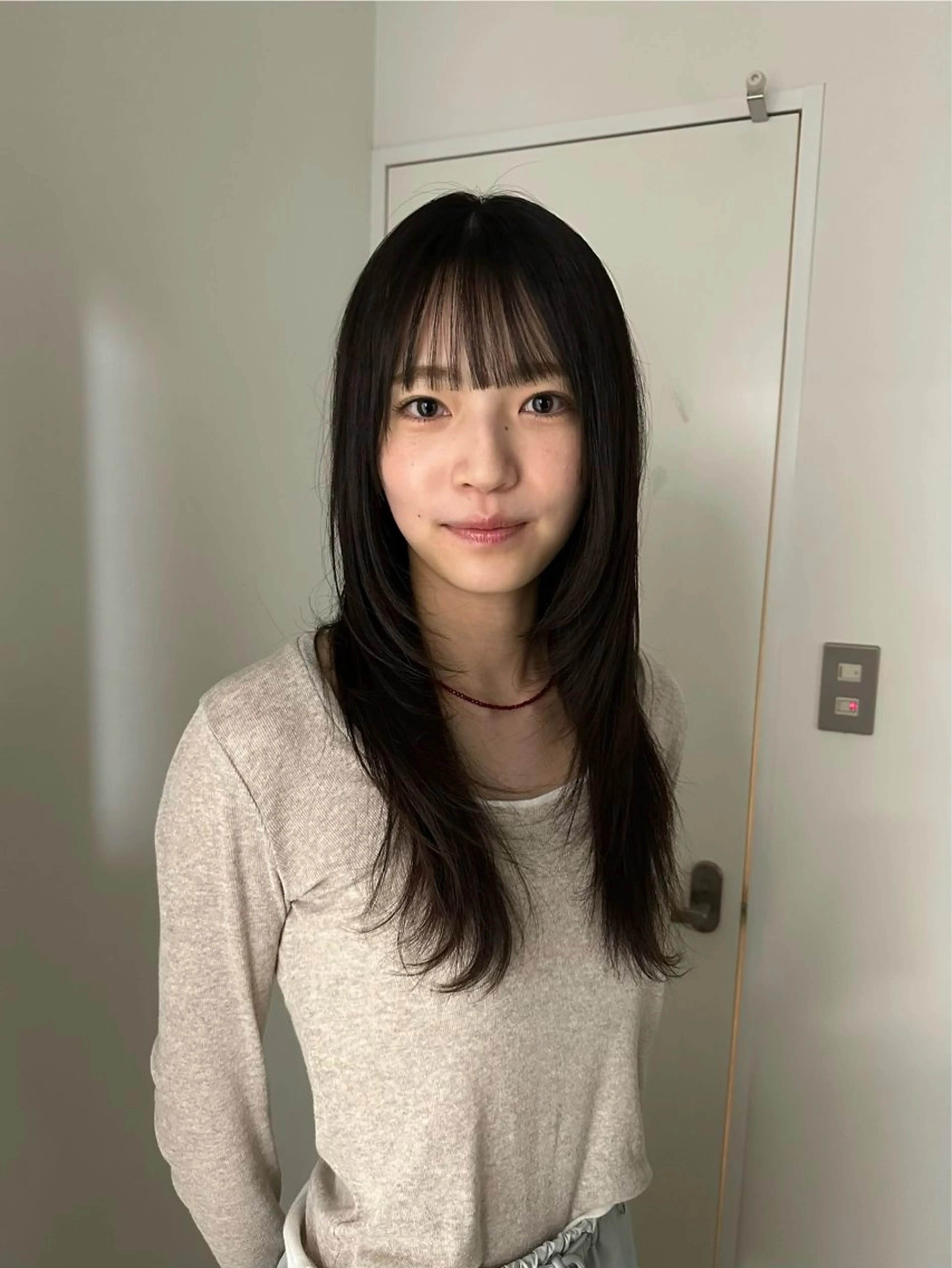 ロング ハッシュカット カット enrichミヤモト ヒロヤのヘアスタイル