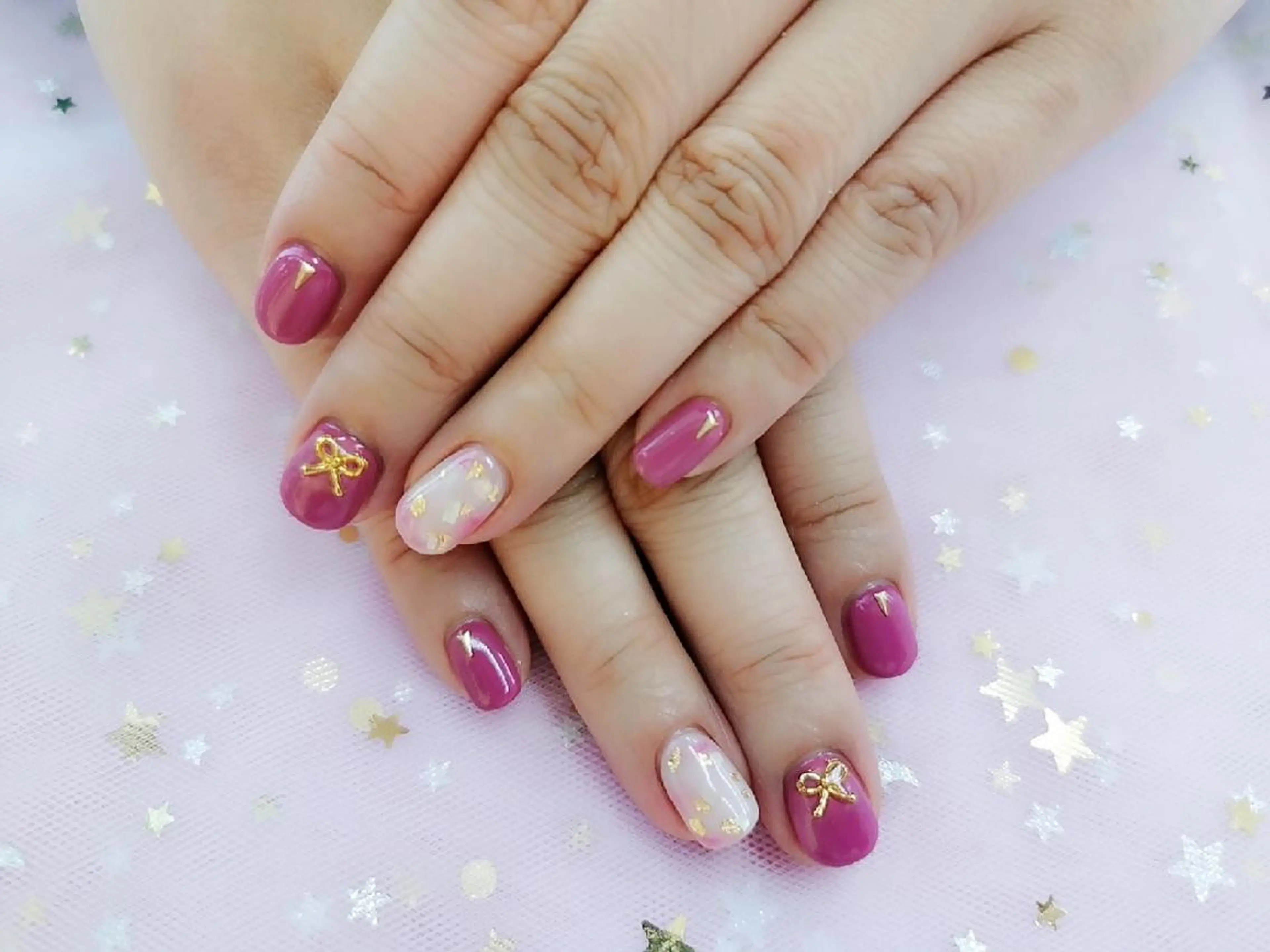 ネイル ハンドネイル 上福岡 らんらんのネイルデザイン