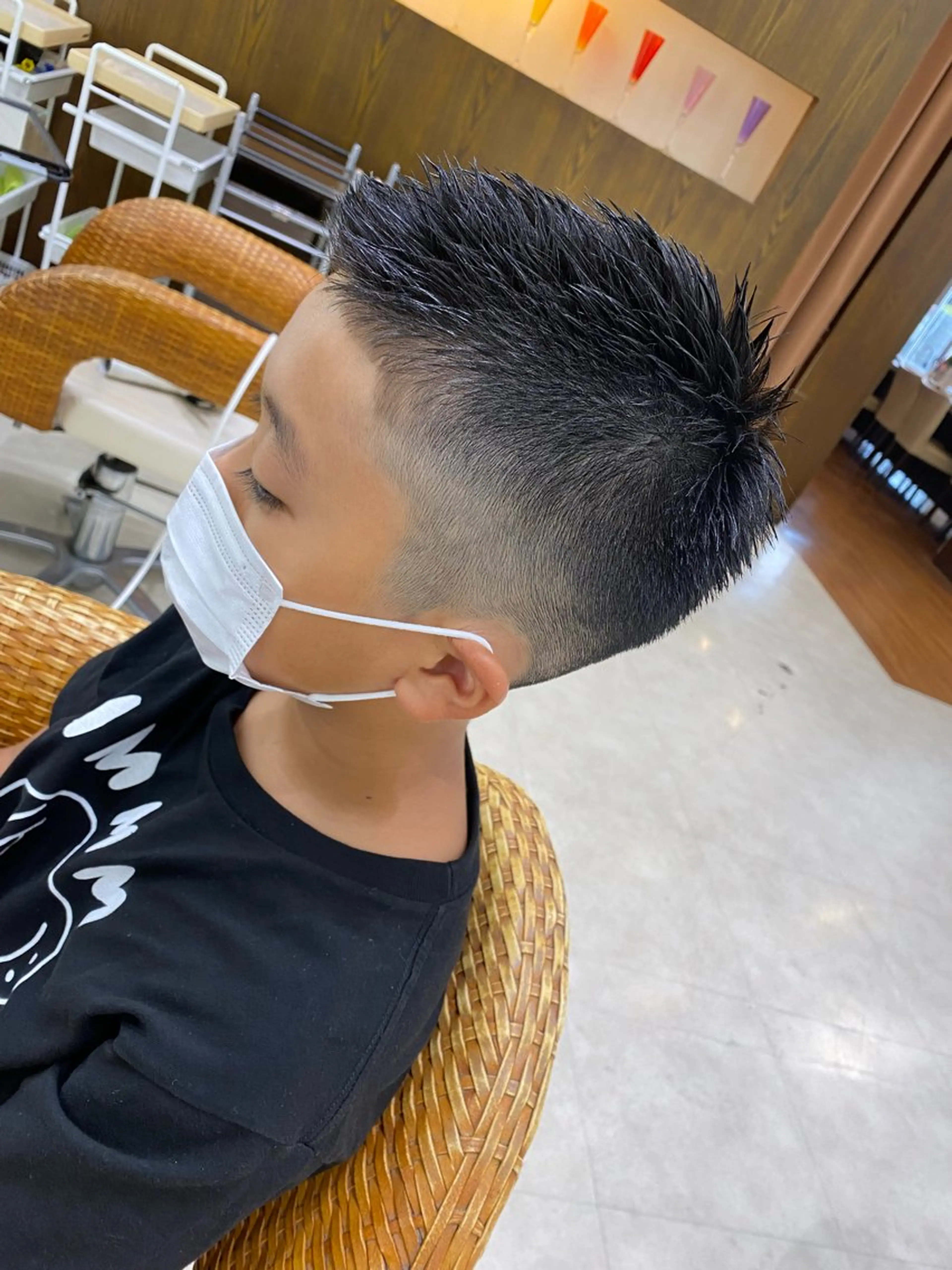 メンズ キッズ 梶田 伸篤のヘアスタイル