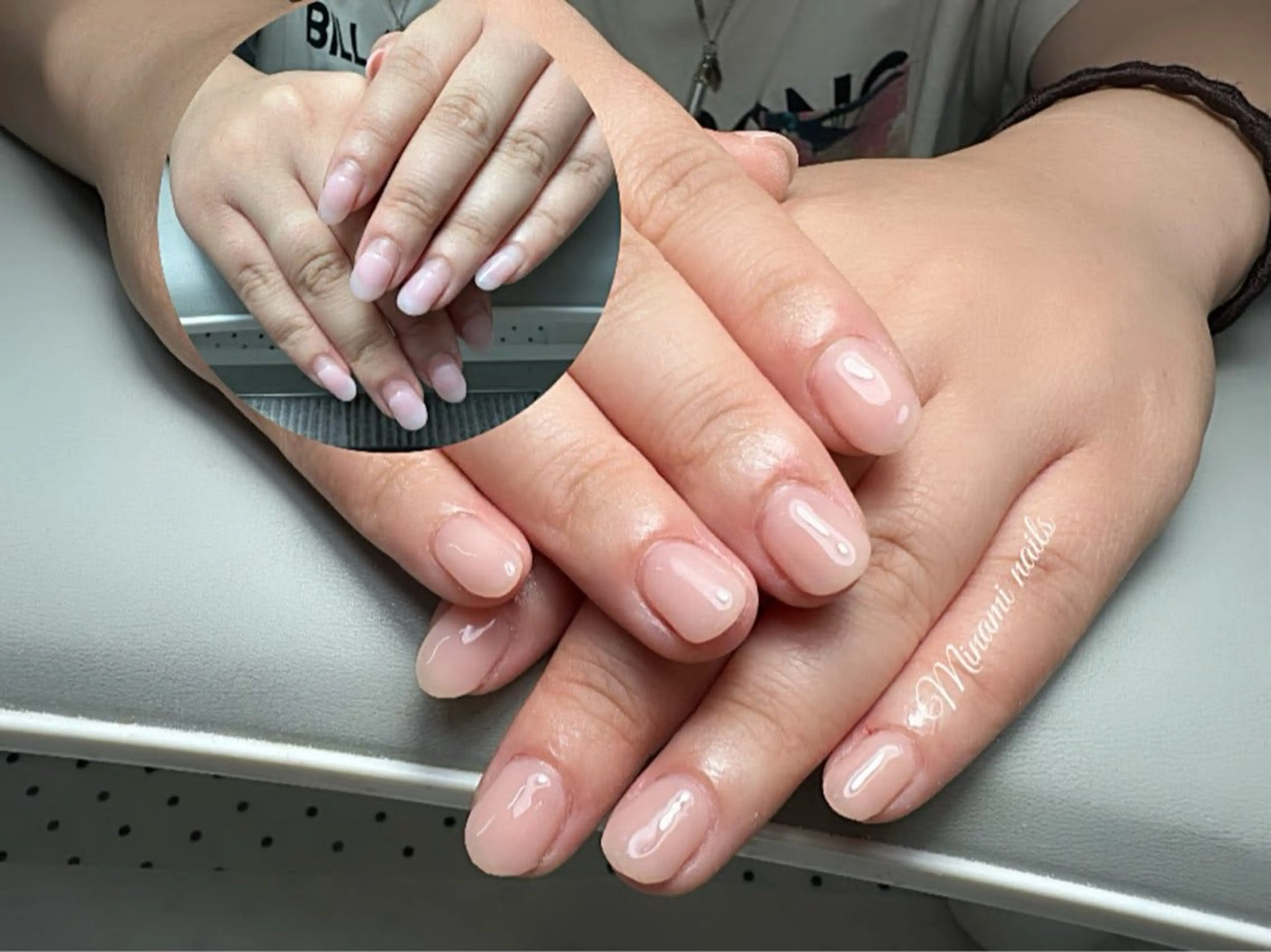 ネイル アートネイル オーロラネイル ガーリー キラキラネイル 韓国ネイル Minami Nailsのネイルデザイン