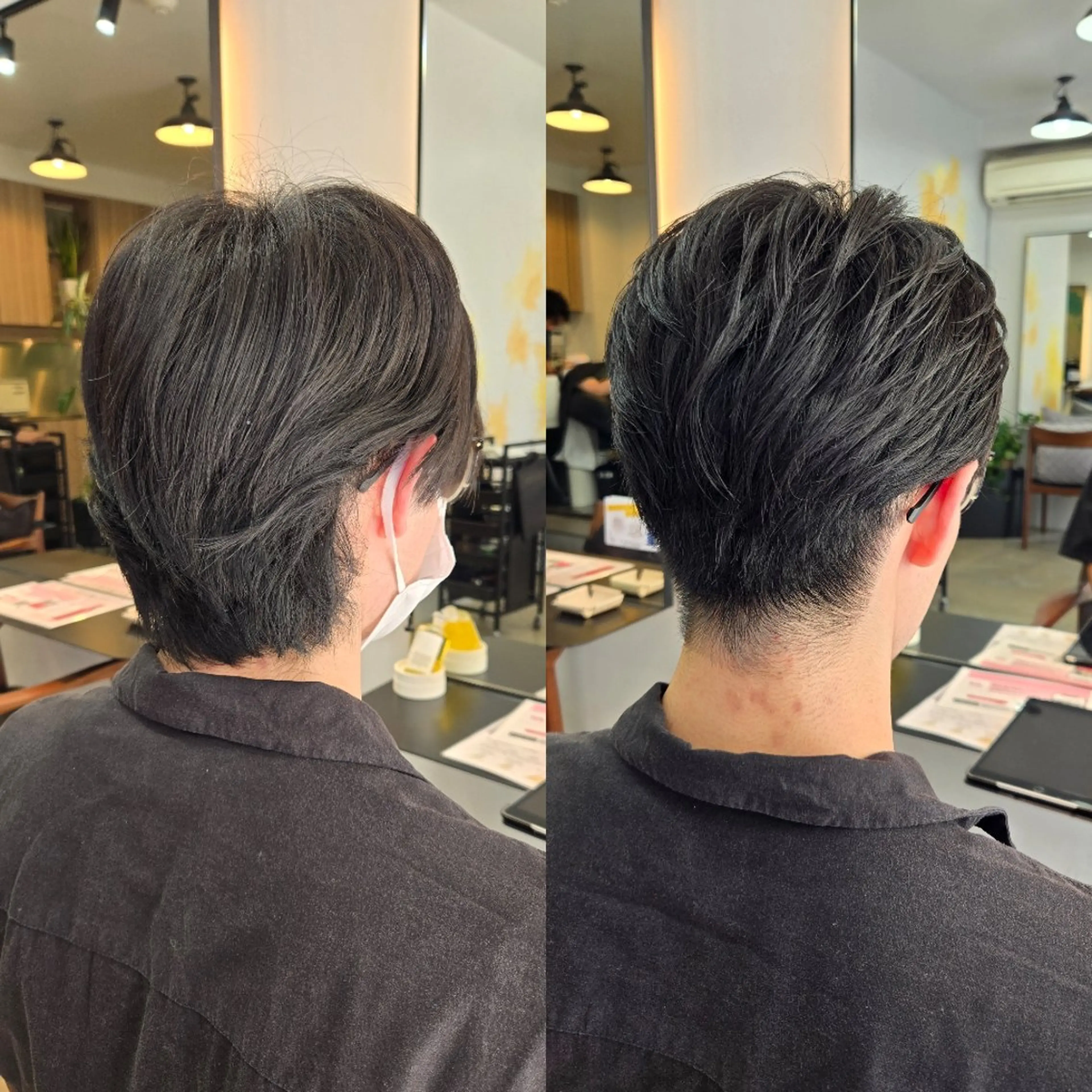 ショート メンズ カット 野村 果音(カノン)のヘアスタイル