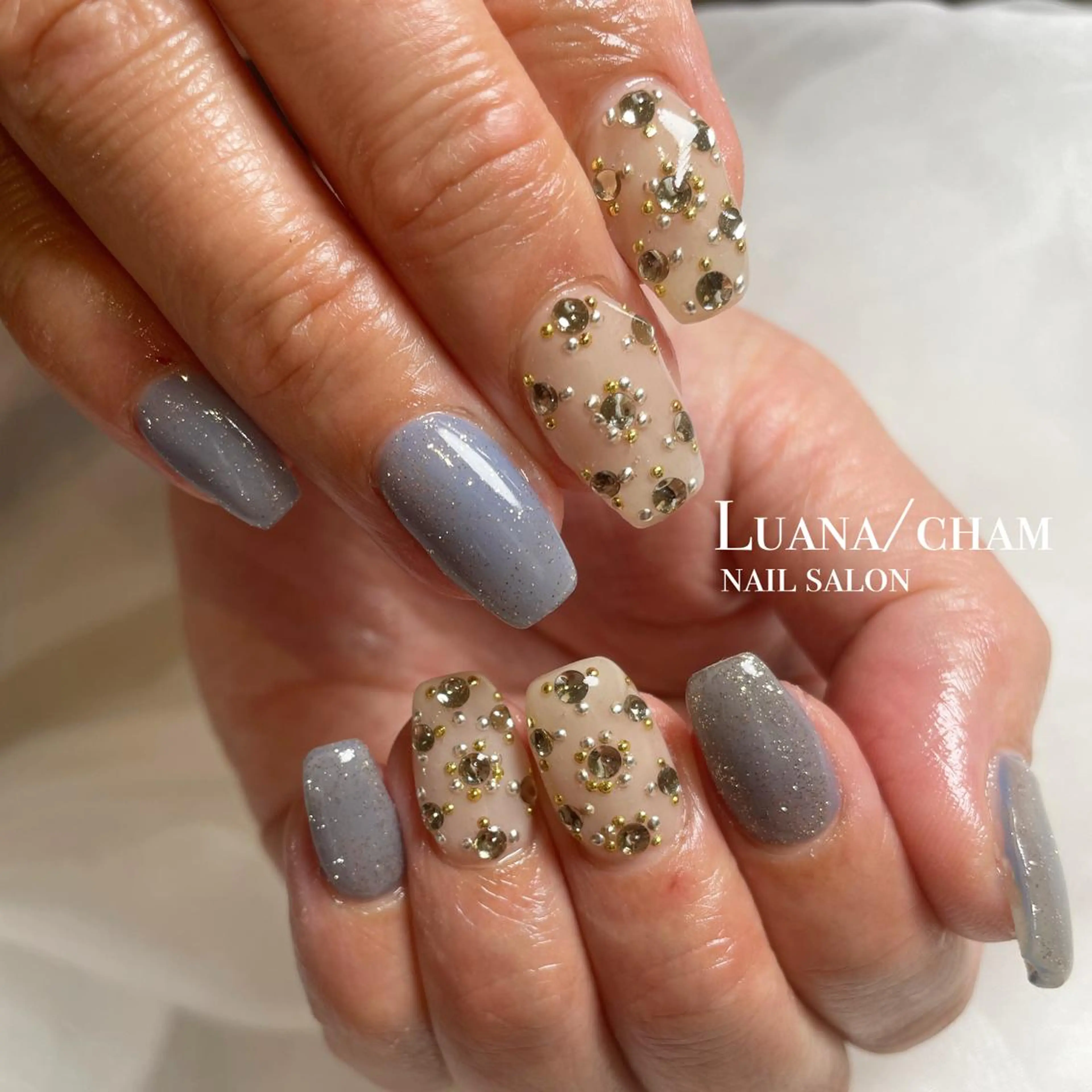ロング ネイル nail salon neigeのネイルデザイン