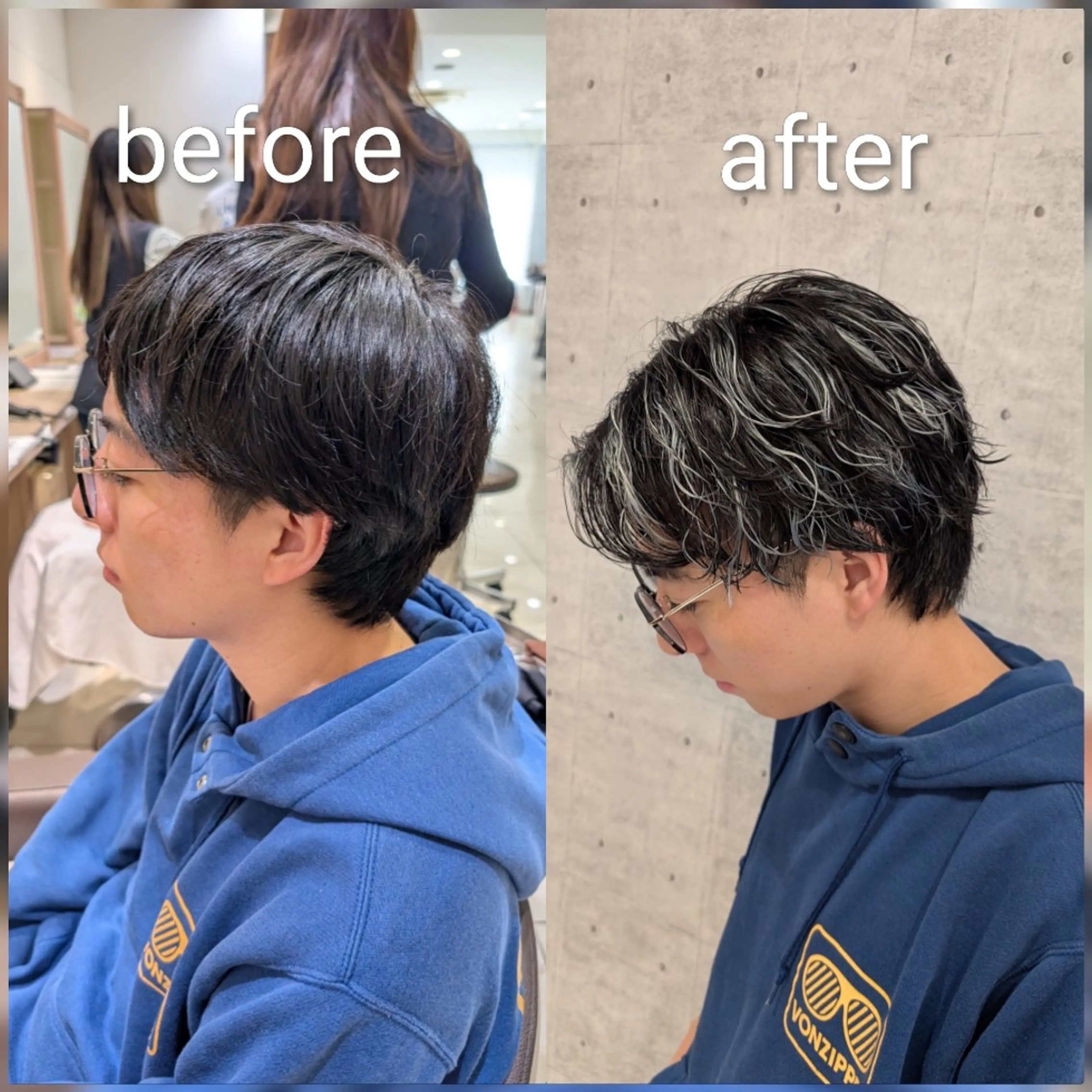 ミディアム ミディアムパーマ 髪質改善 レイヤーカット 縮毛矯正 ツイストパーマ カット トリートメント ヘッドスパ ヘアセット メンズ特化/パーマ/ ハイライト/稲次のヘアスタイル