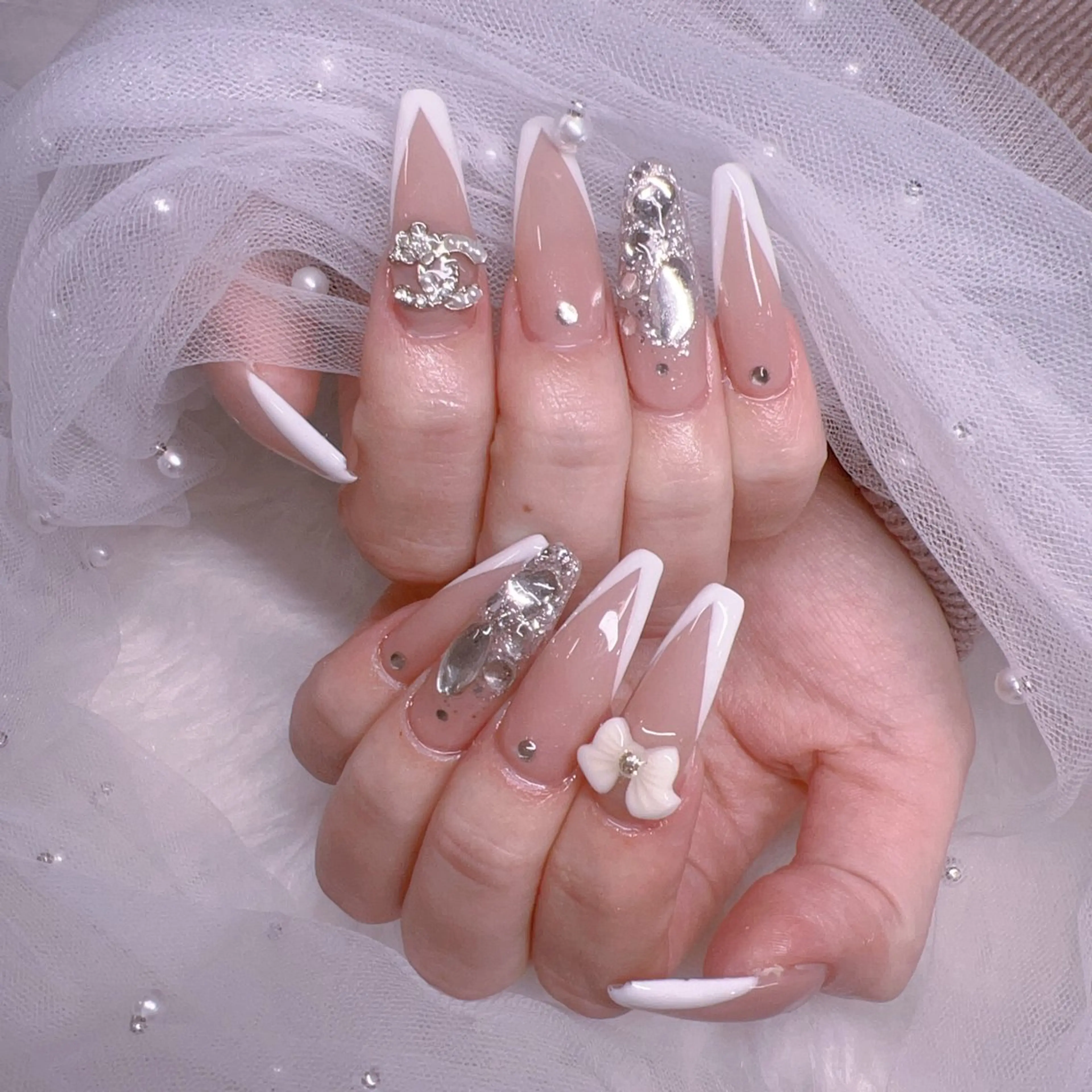 ネイル ハンドネイル 長さだし専門Minami所属・MN Nail salonのネイルデザイン