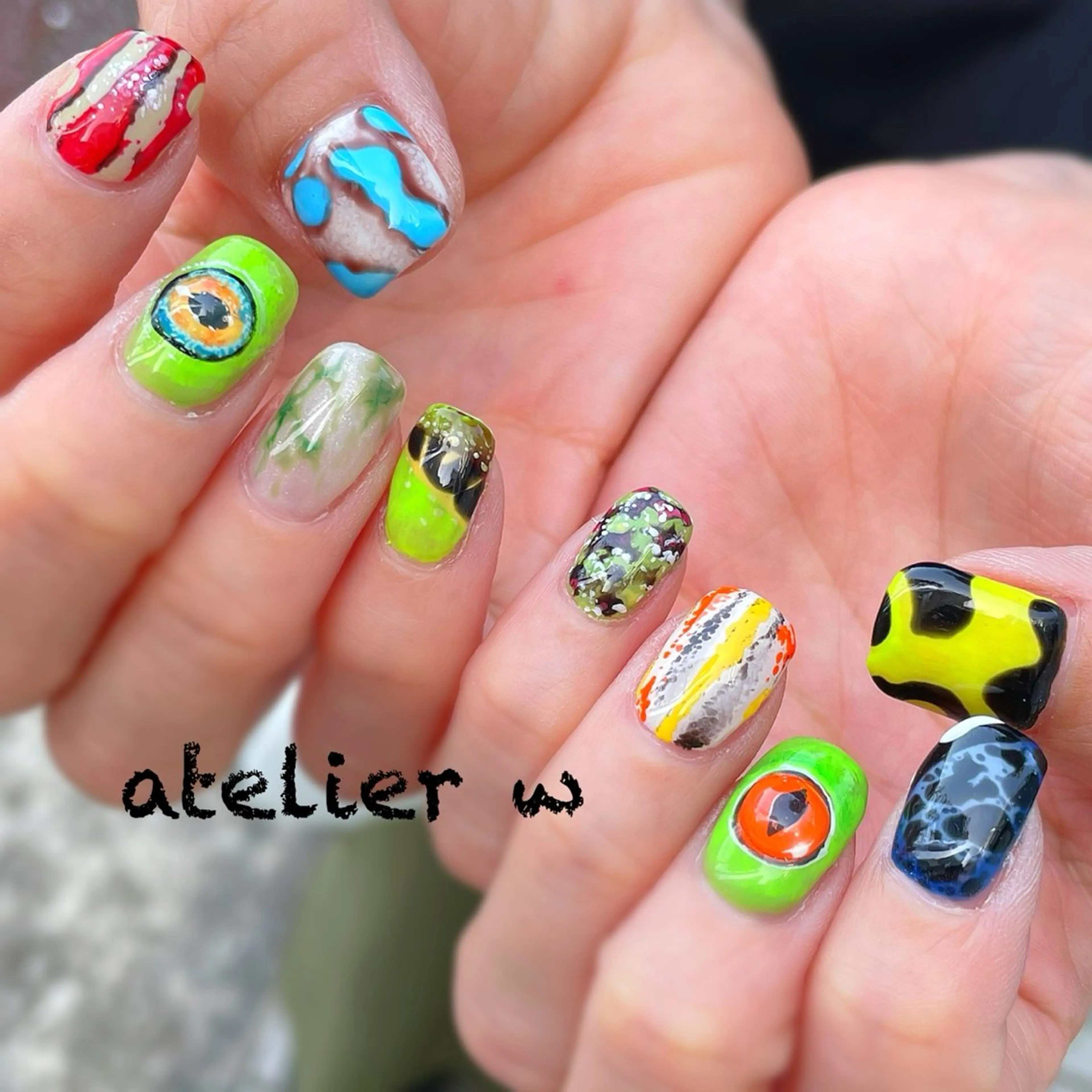 ネイル 高橋 わかなのネイルデザイン