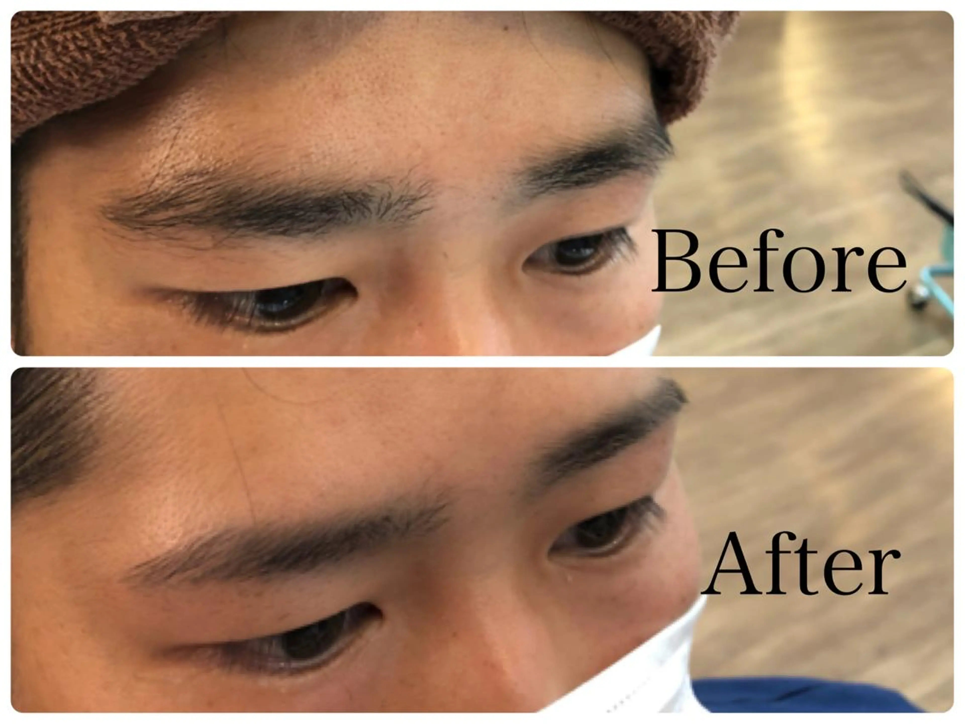 メンズ ワックス脱毛 眉カット その他(アイブロウ) MATSURI BASE.AWAJIのヘアスタイル