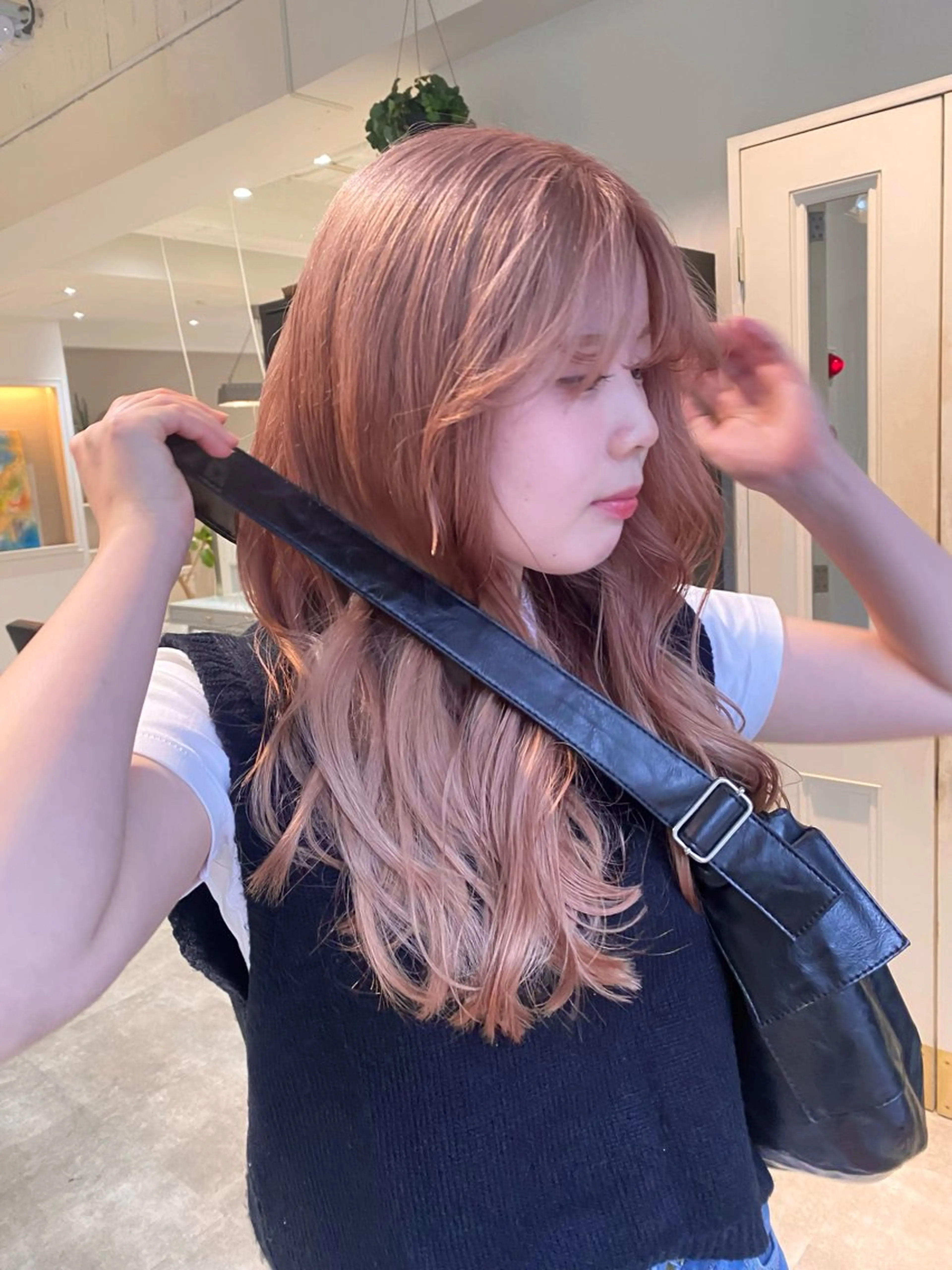 ロング 薄暮 マツイ　レンのヘアスタイル