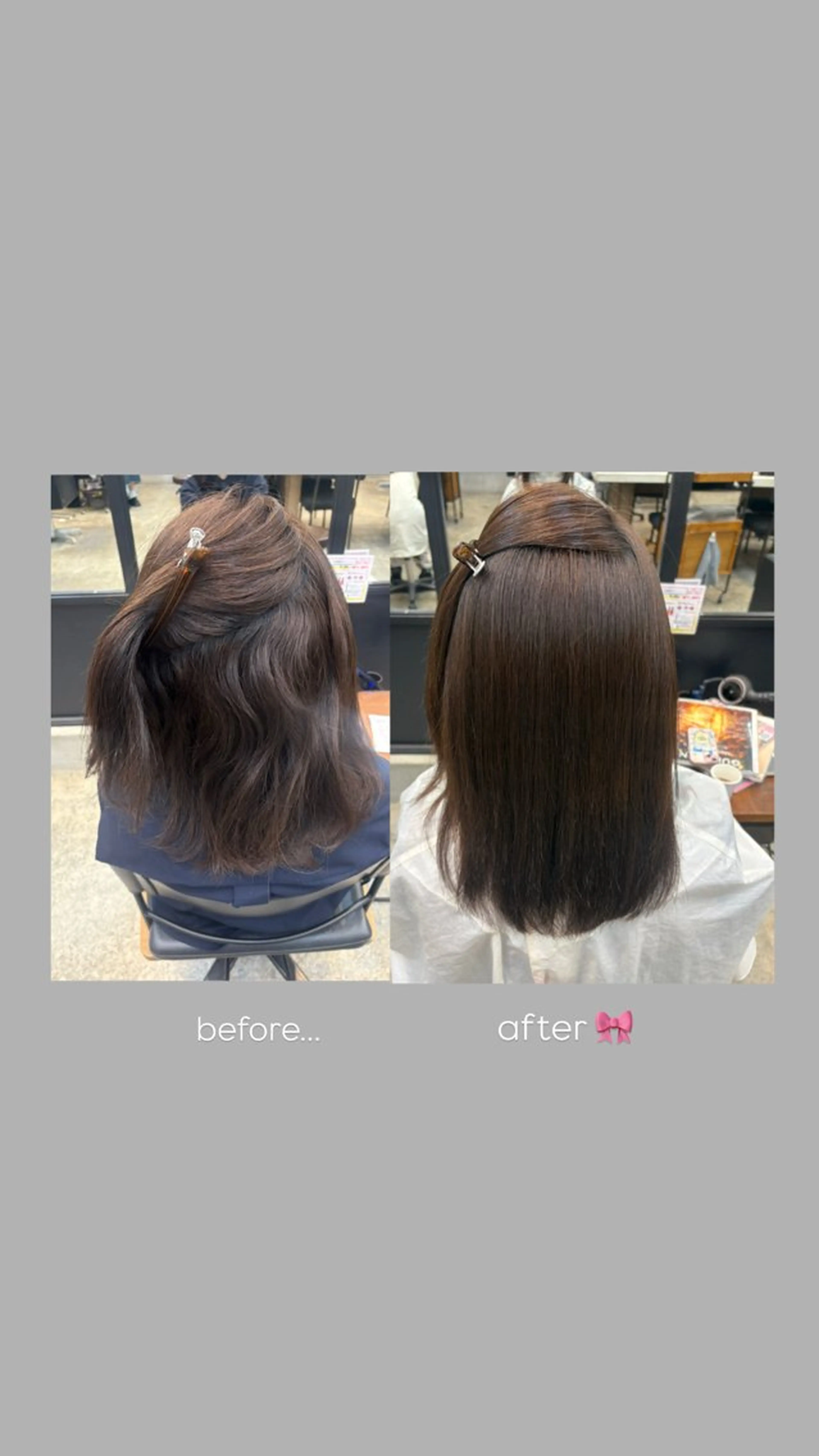 ミディアム 縮毛矯正 可愛いstyling おしえます♡🌸冬桜のヘアスタイル