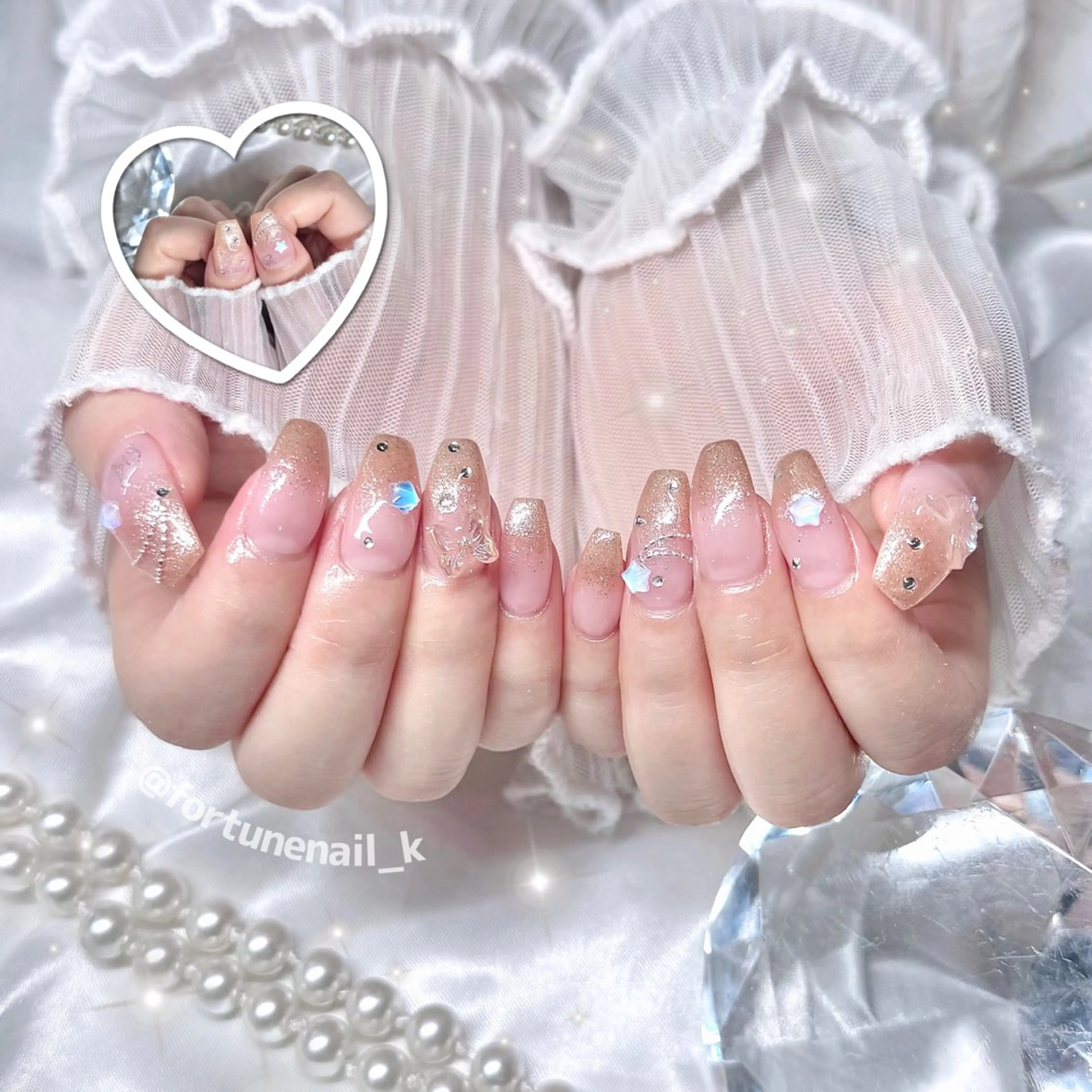 ネイル ハンドネイル 🤍kanane 🤍4/14空✩.*のネイルデザイン