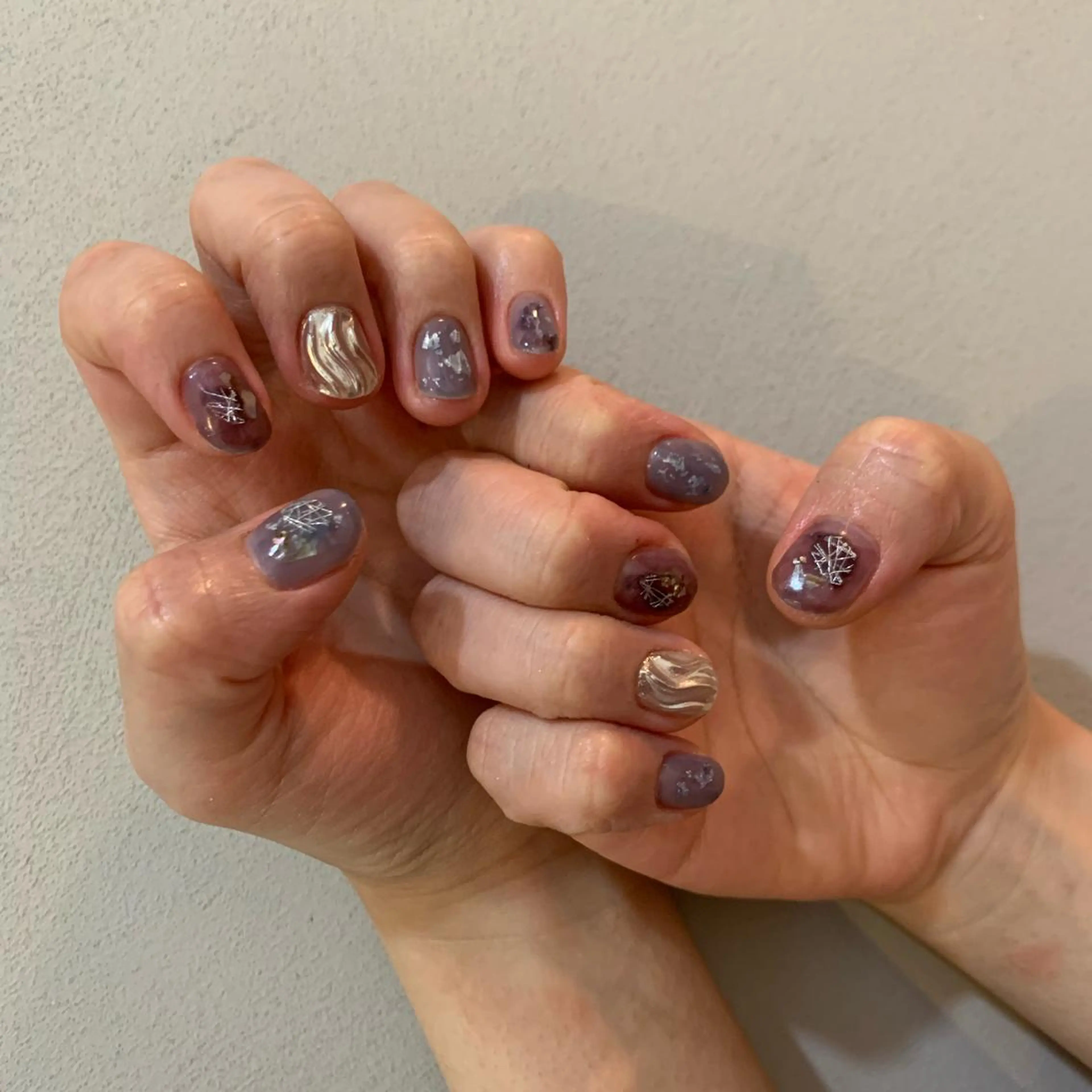 ネイル 新宿ニュアンスネイル makotoのネイルデザイン