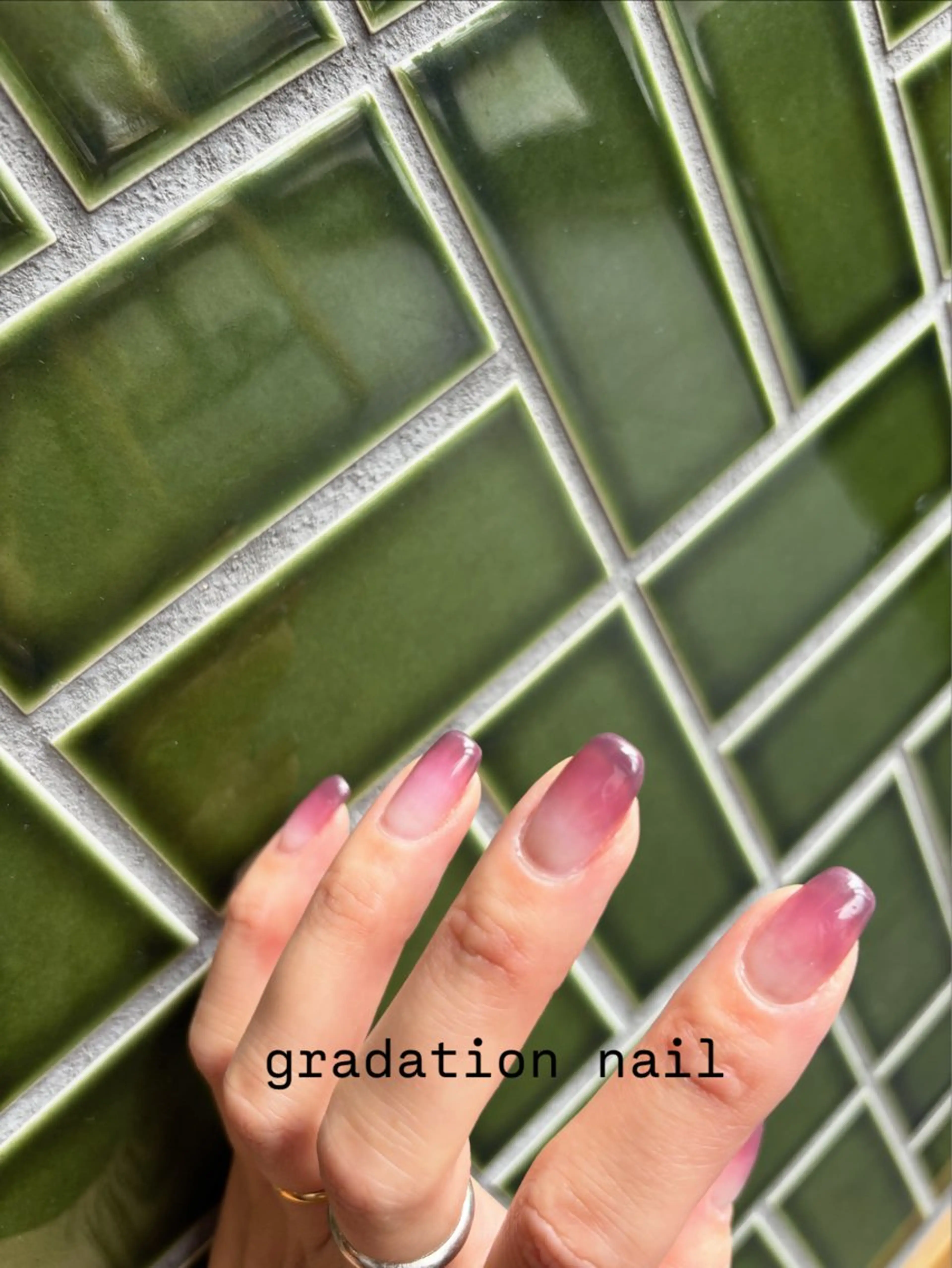 ネイル グラデーション BellaLuna 武藤美里のネイルデザイン