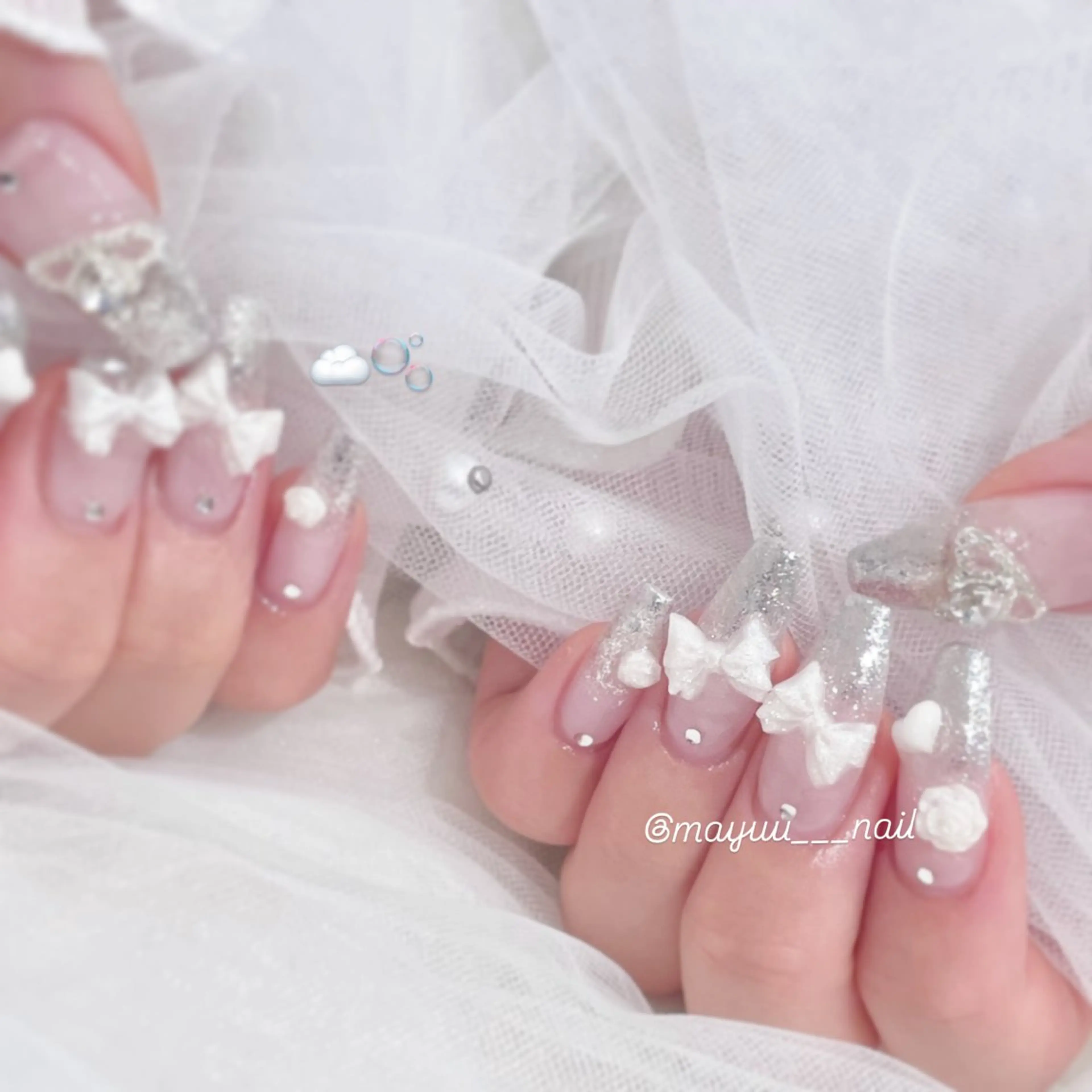 ネイル 🎀 Mayu 🎀痛ネイルのネイルデザイン