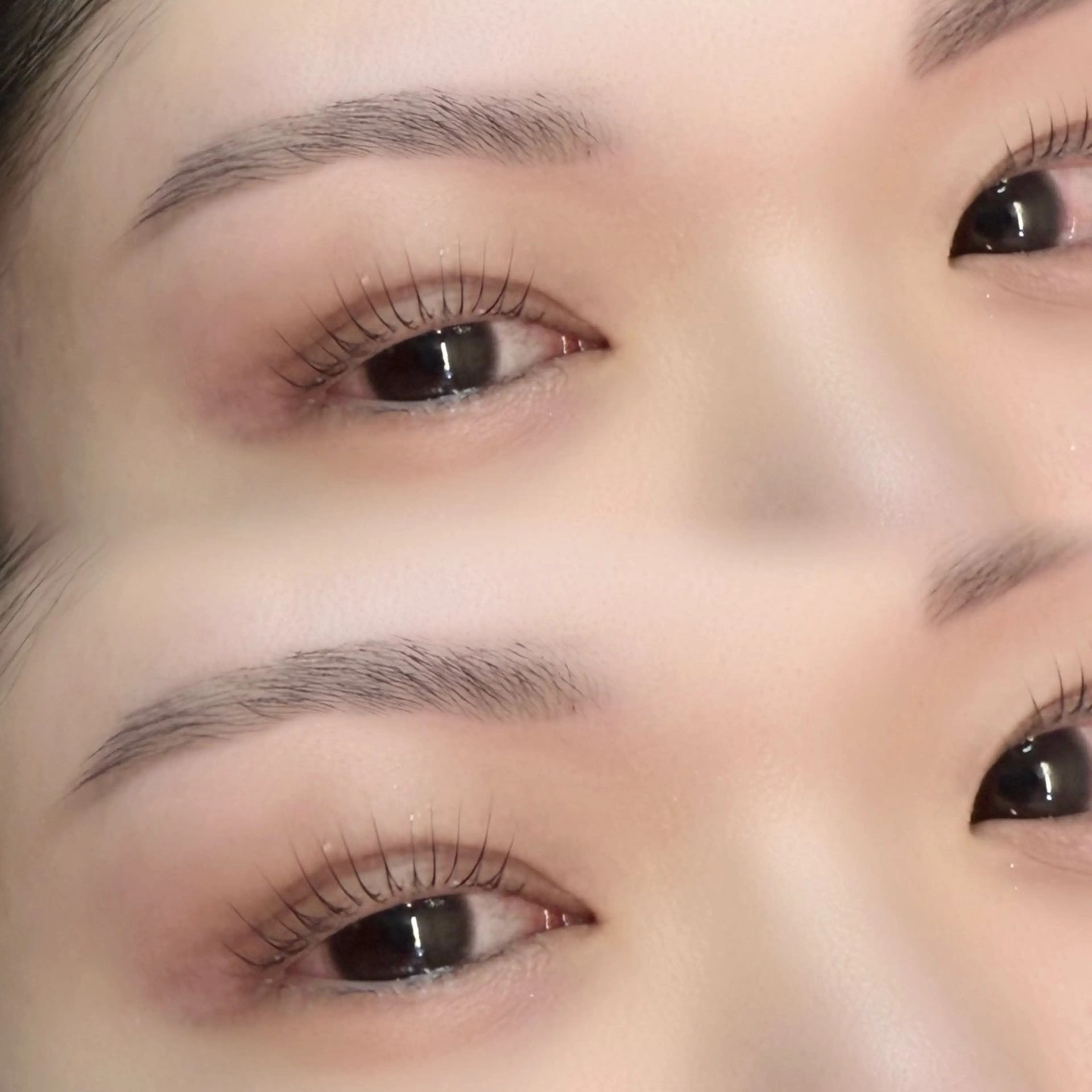 マツエク・マツパ 束感まつ毛 パリジェンヌラッシュリフト まつげパーマ 一重×まつ毛パーマ マツパ fein.Ruka ♡垢抜け美眉のマツエク・マツパデザイン