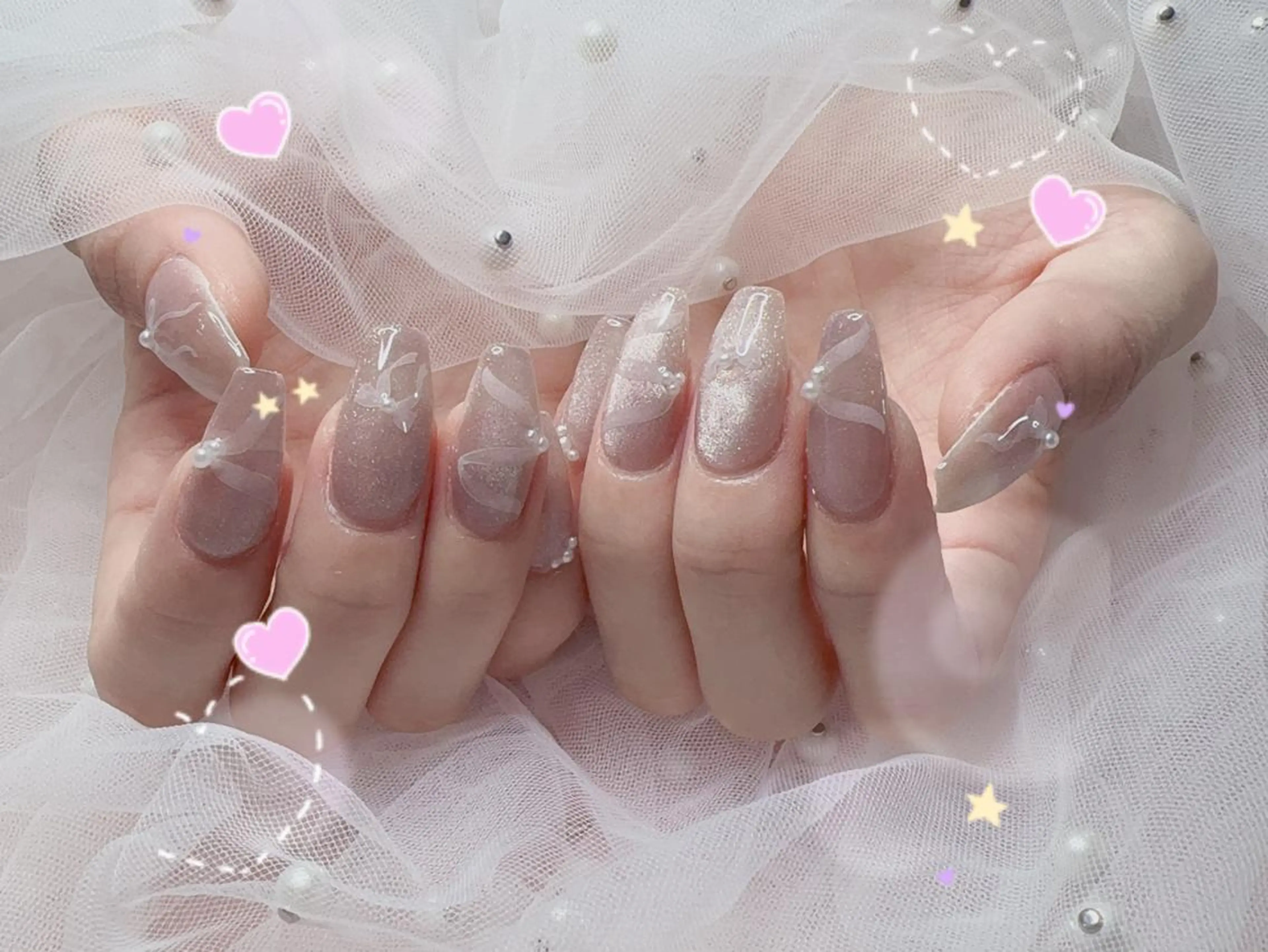 ネイル ハンドネイル 🎀シズカ nail🎀のネイルデザイン