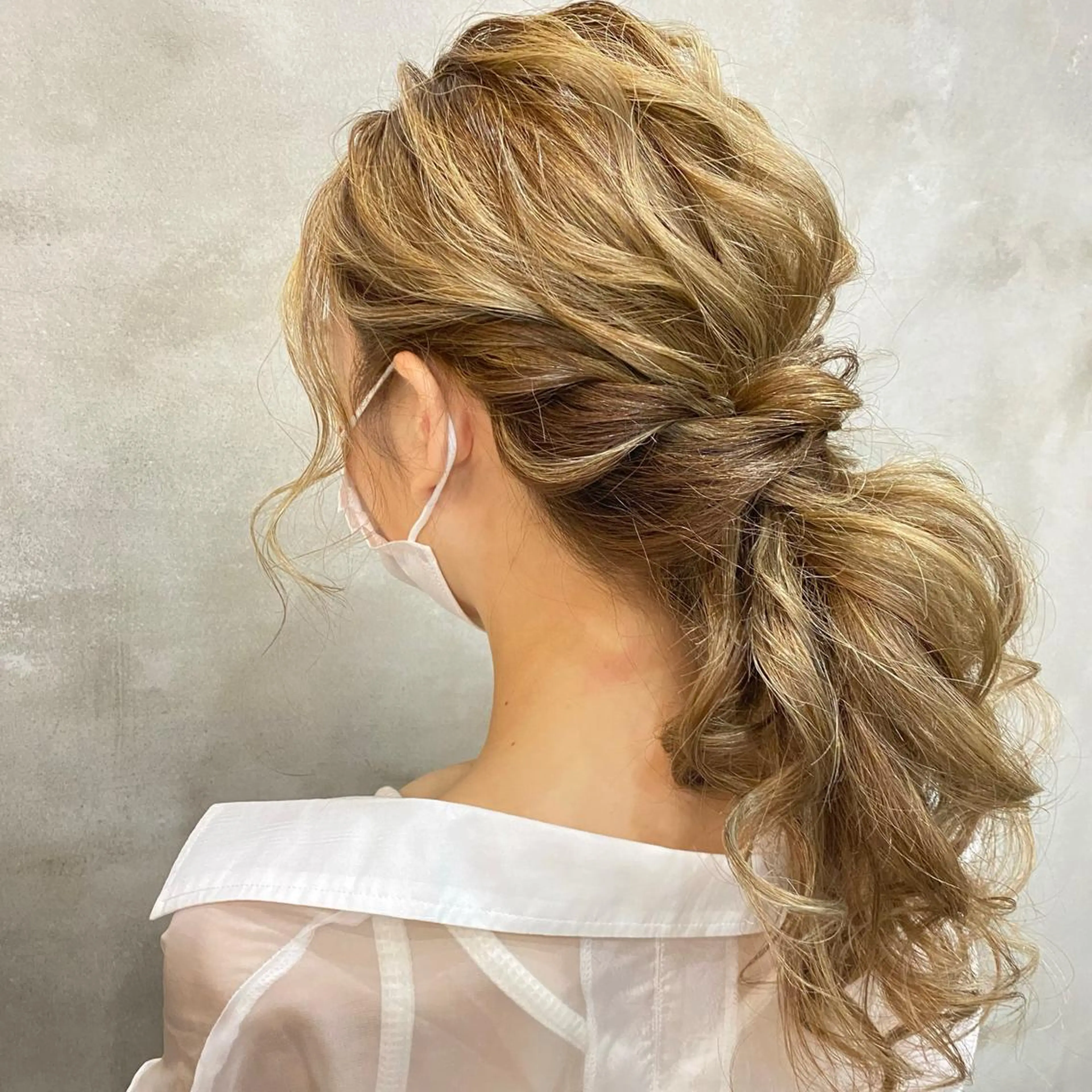 ロング まつパ・ヘアセット ♡Chinami♡のマツエク・マツパデザイン