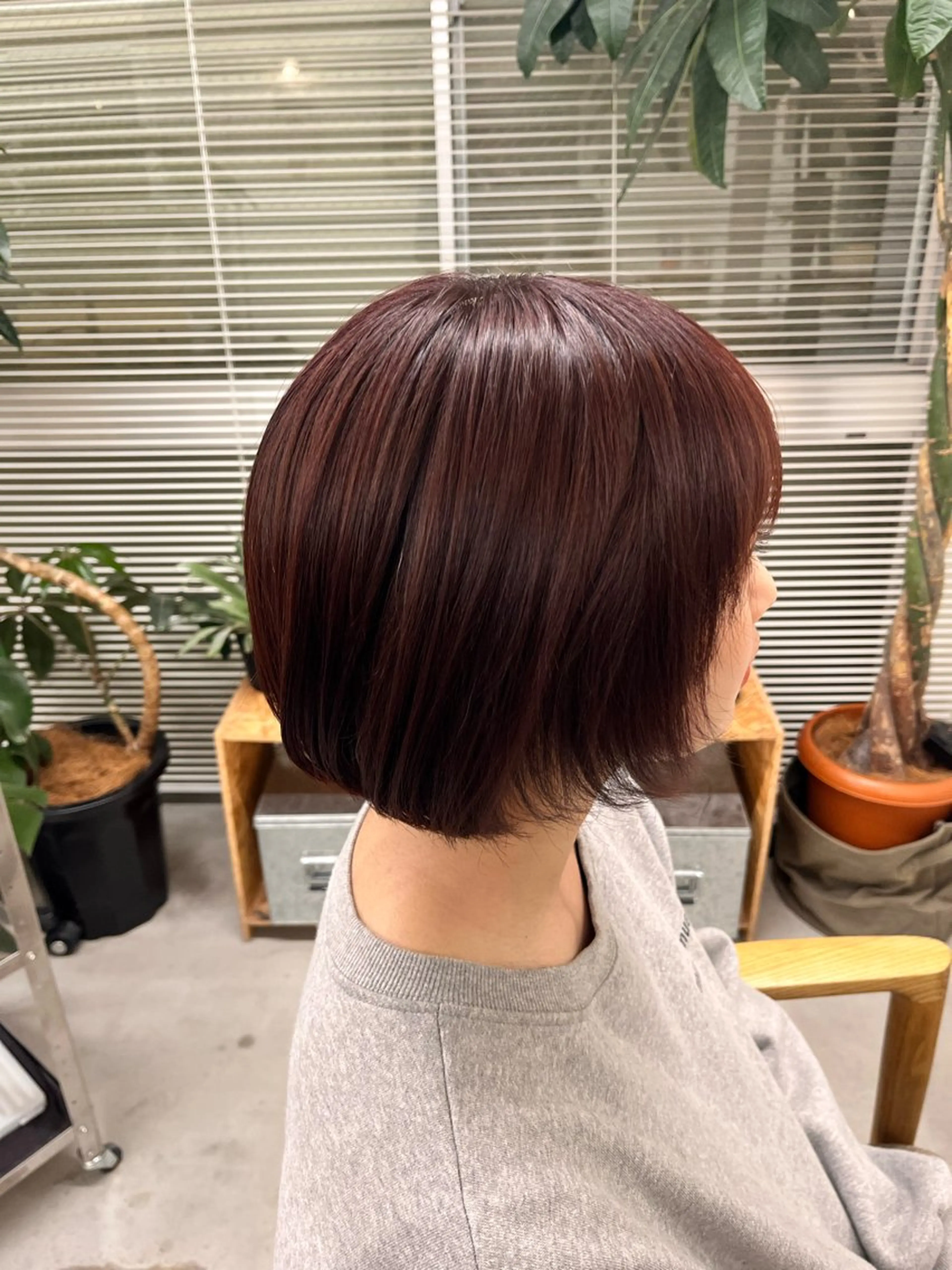 ショート カラー マミ🌱 ボブ/津田沼のヘアスタイル