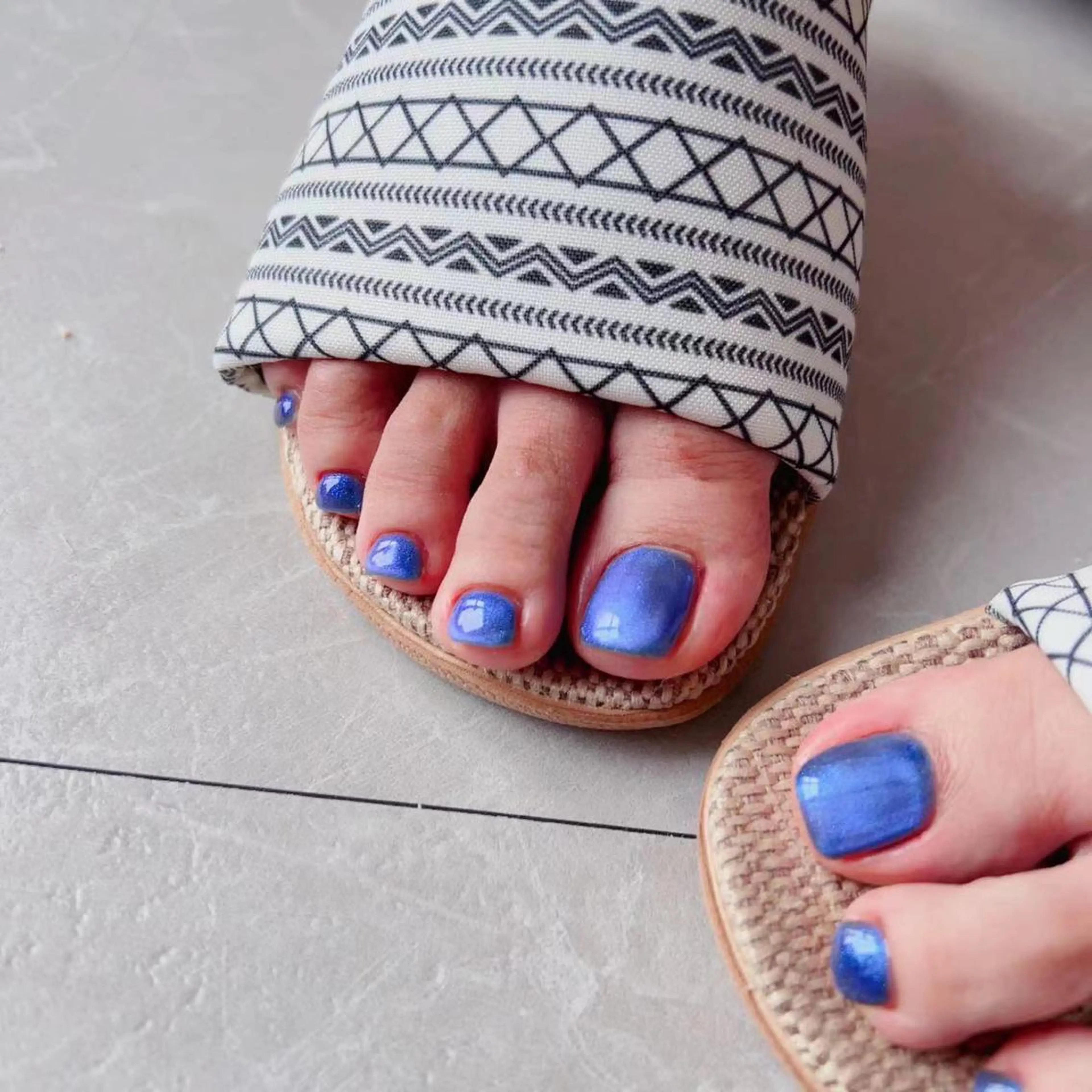 ショート めぐみのネイルサロン スタッフ練習のネイルデザイン