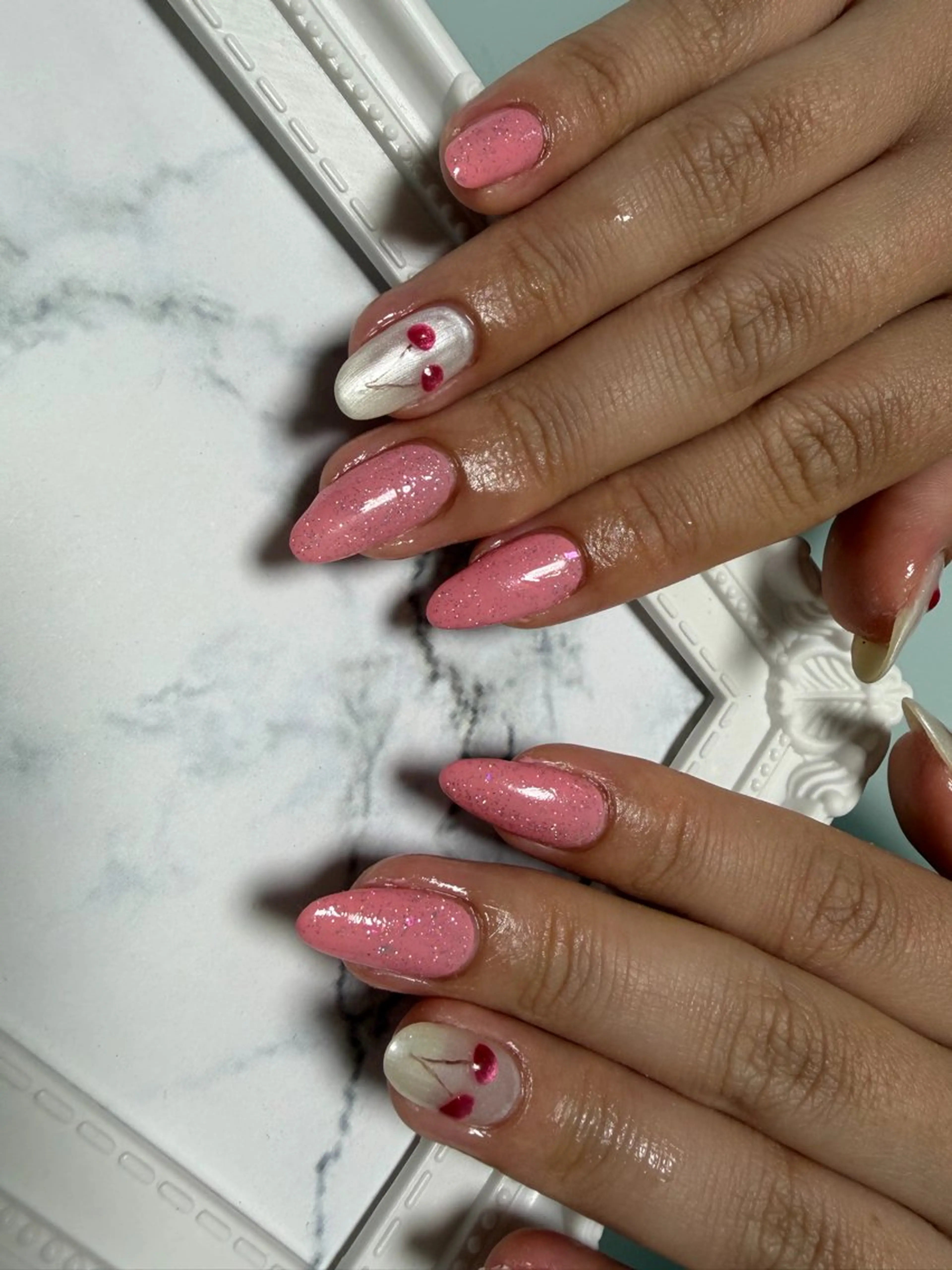 ネイル ジェルネイル Nani❤️‍🔥 ❤️‍🔥のネイルデザイン