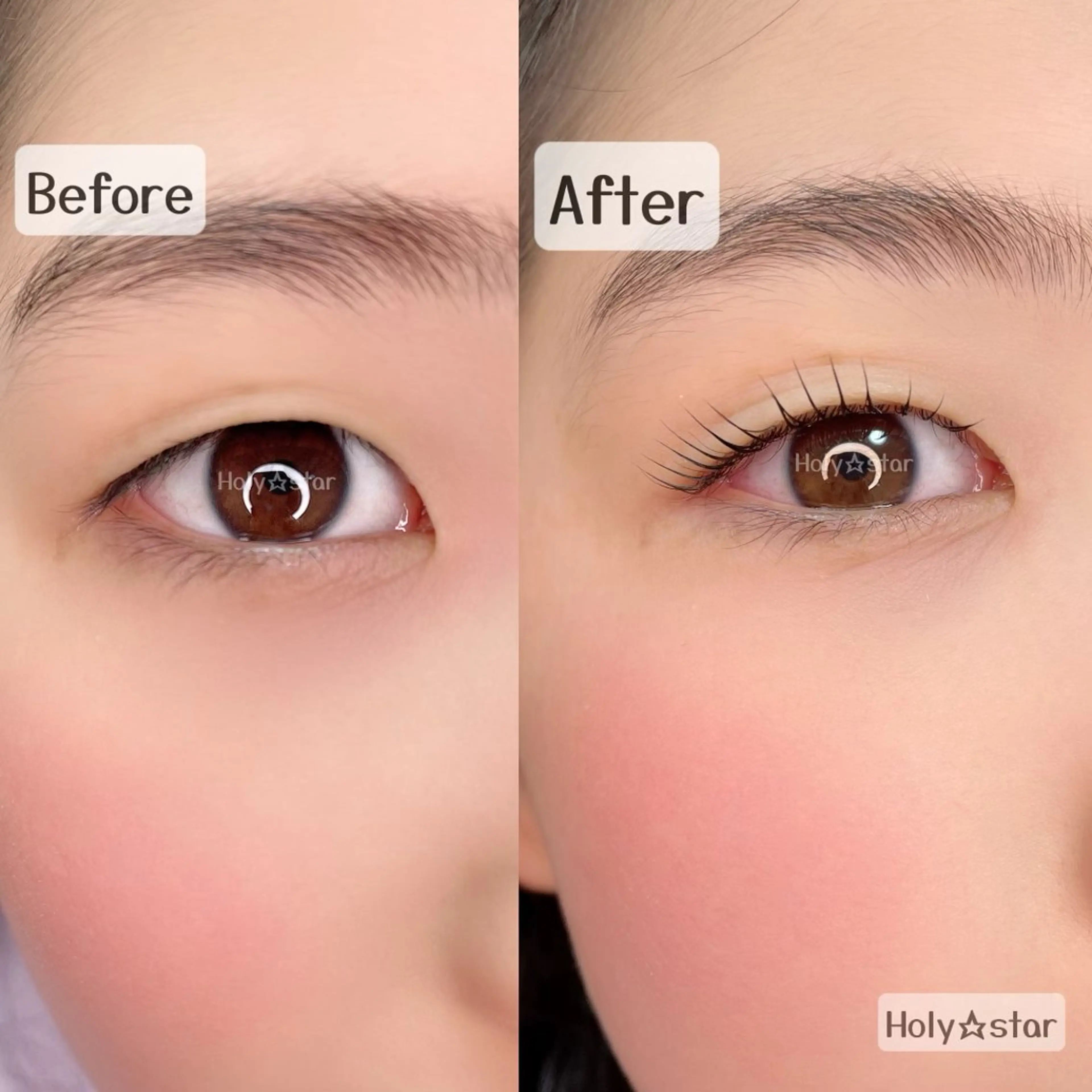 マツエク・マツパ 一重×まつ毛パーマ Holy☆star 【ホーリースター】のマツエク・マツパデザイン