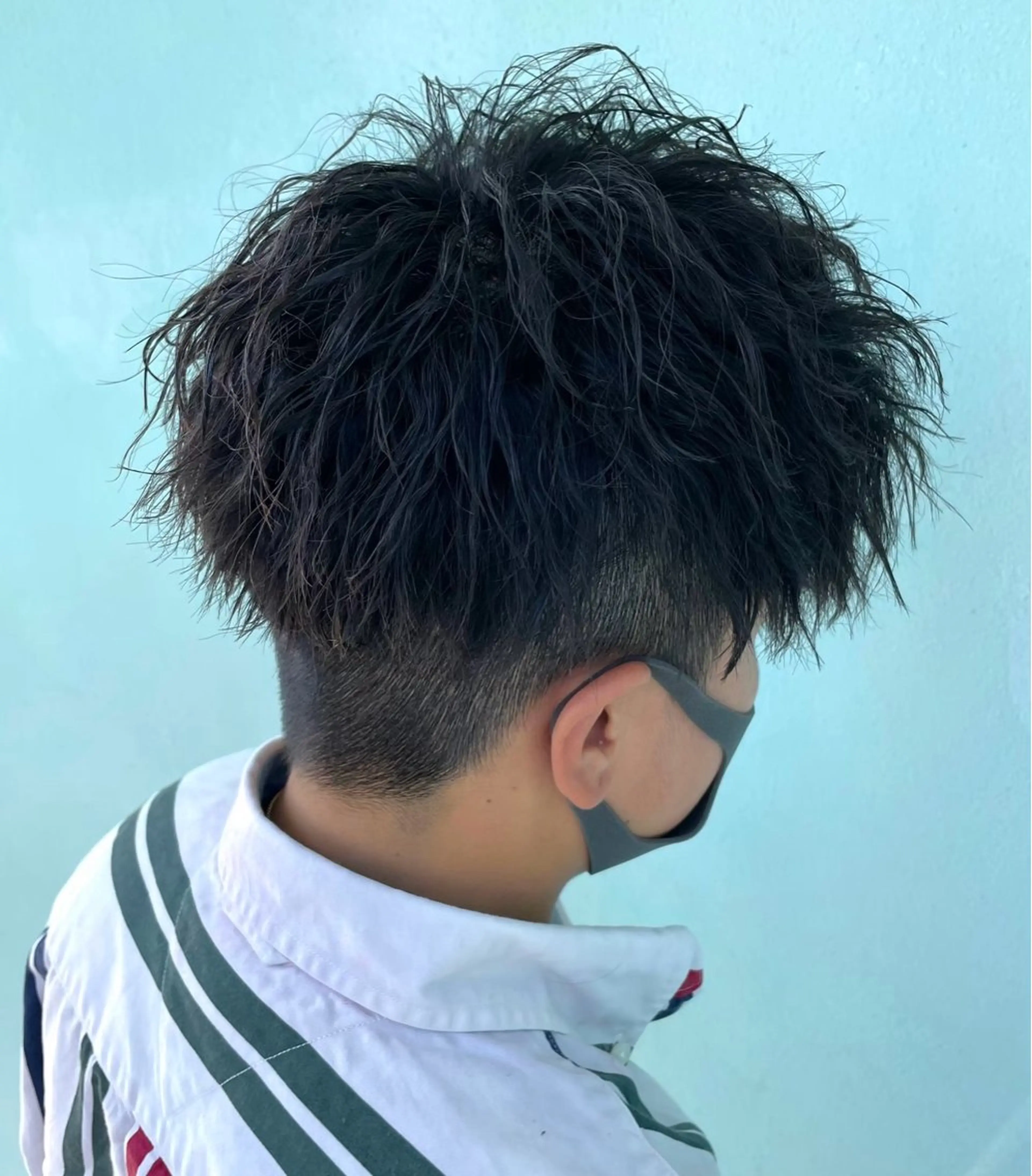 ショート パーマ メンズ 榊原 貫太のヘアスタイル
