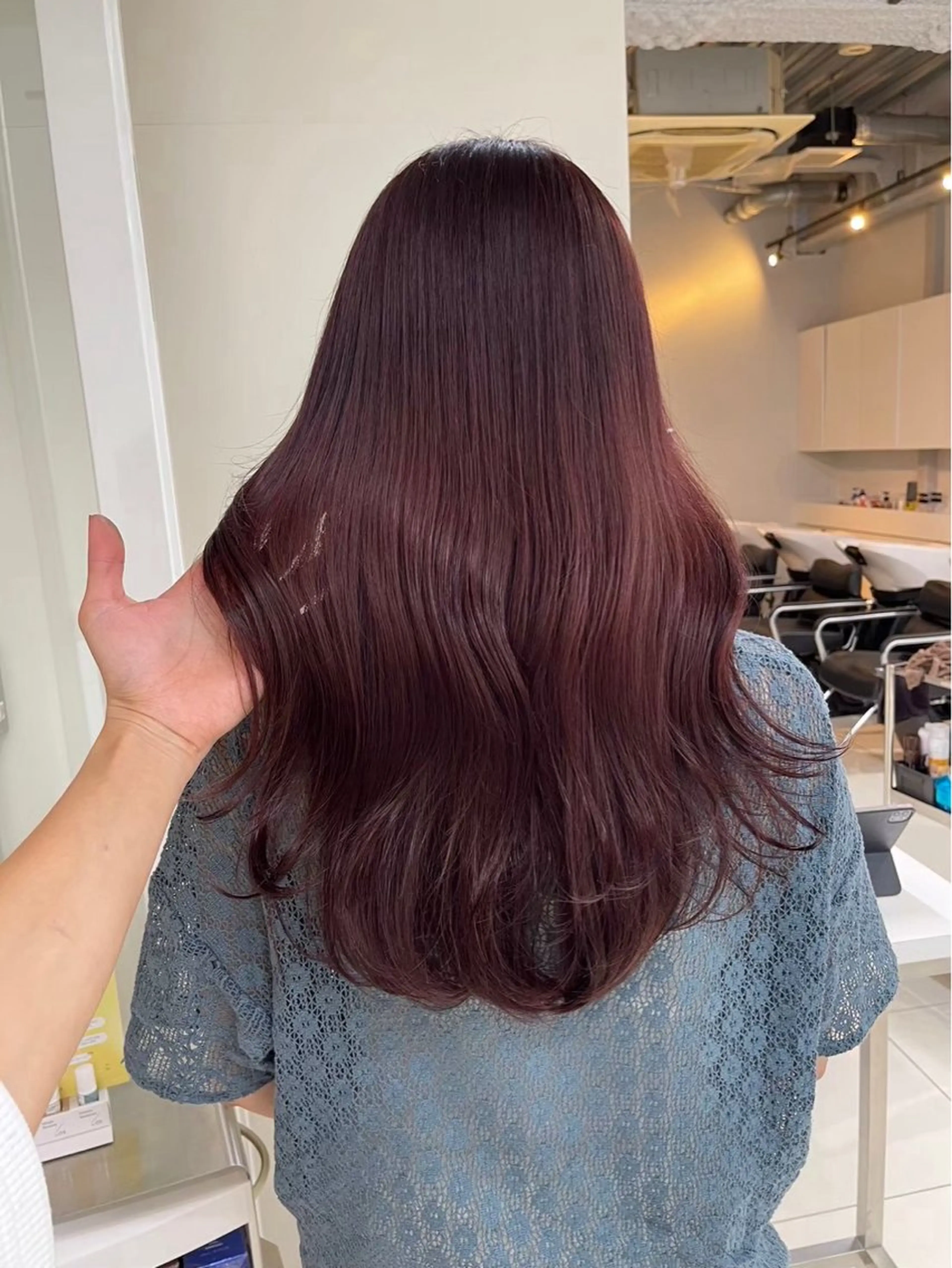 カラー ALIVE 河合優吾のヘアスタイル