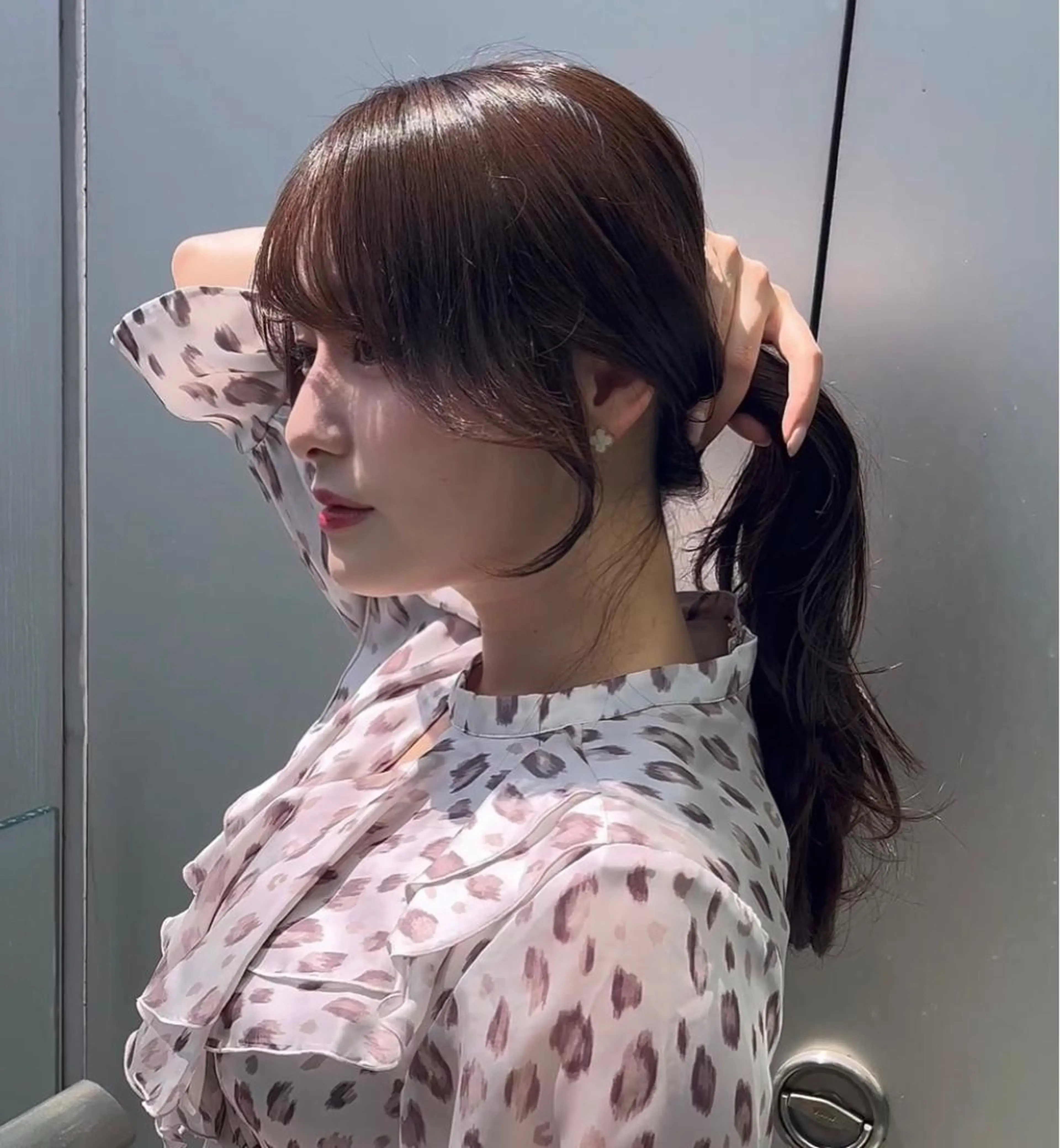 セミロング カット ヘアカラー トリートメント 🌫️大人韓国ヘア 🌫️naoyaのヘアスタイル