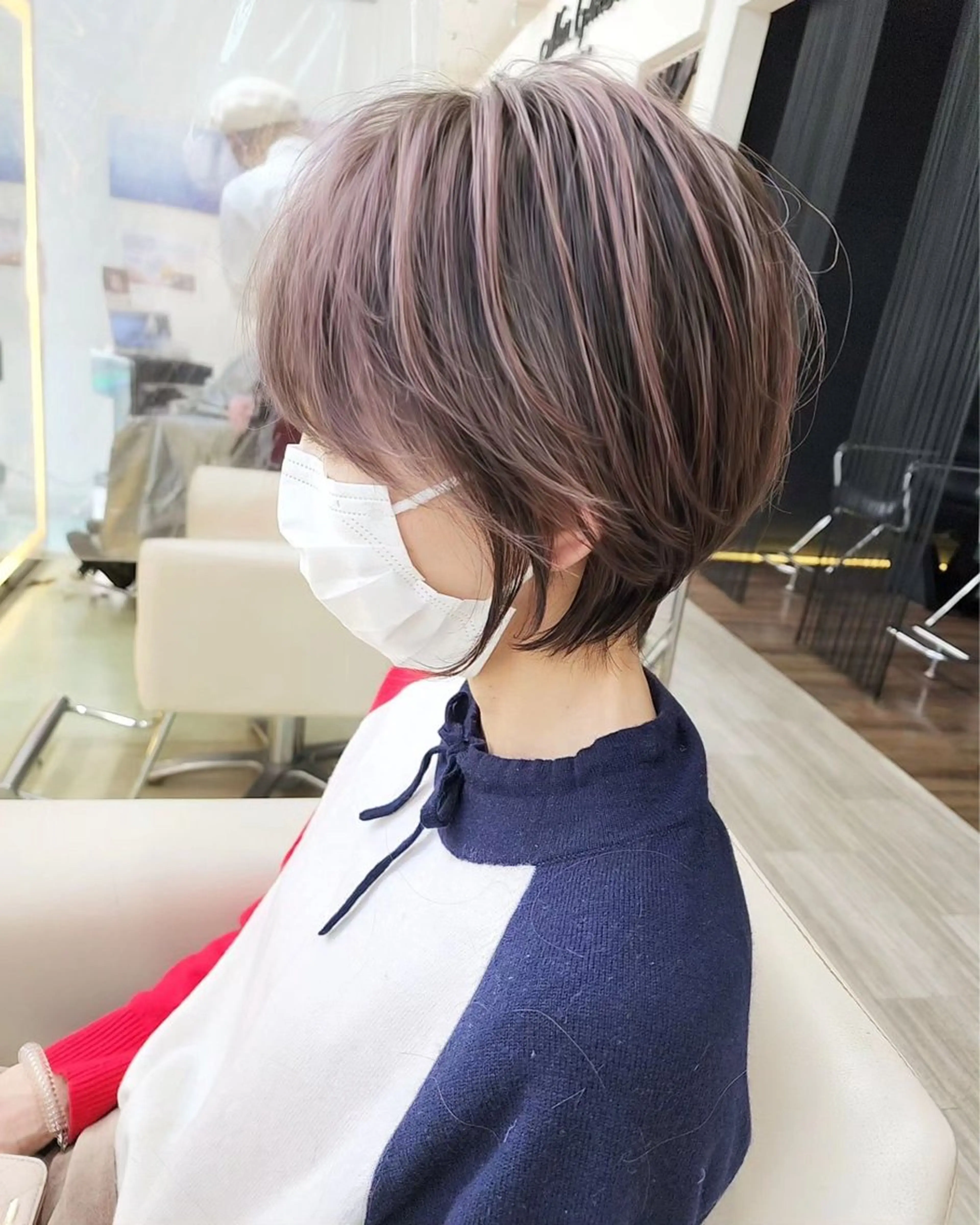 ショート ショートヘア 透明感カラー/ レイヤーkotonoのヘアスタイル