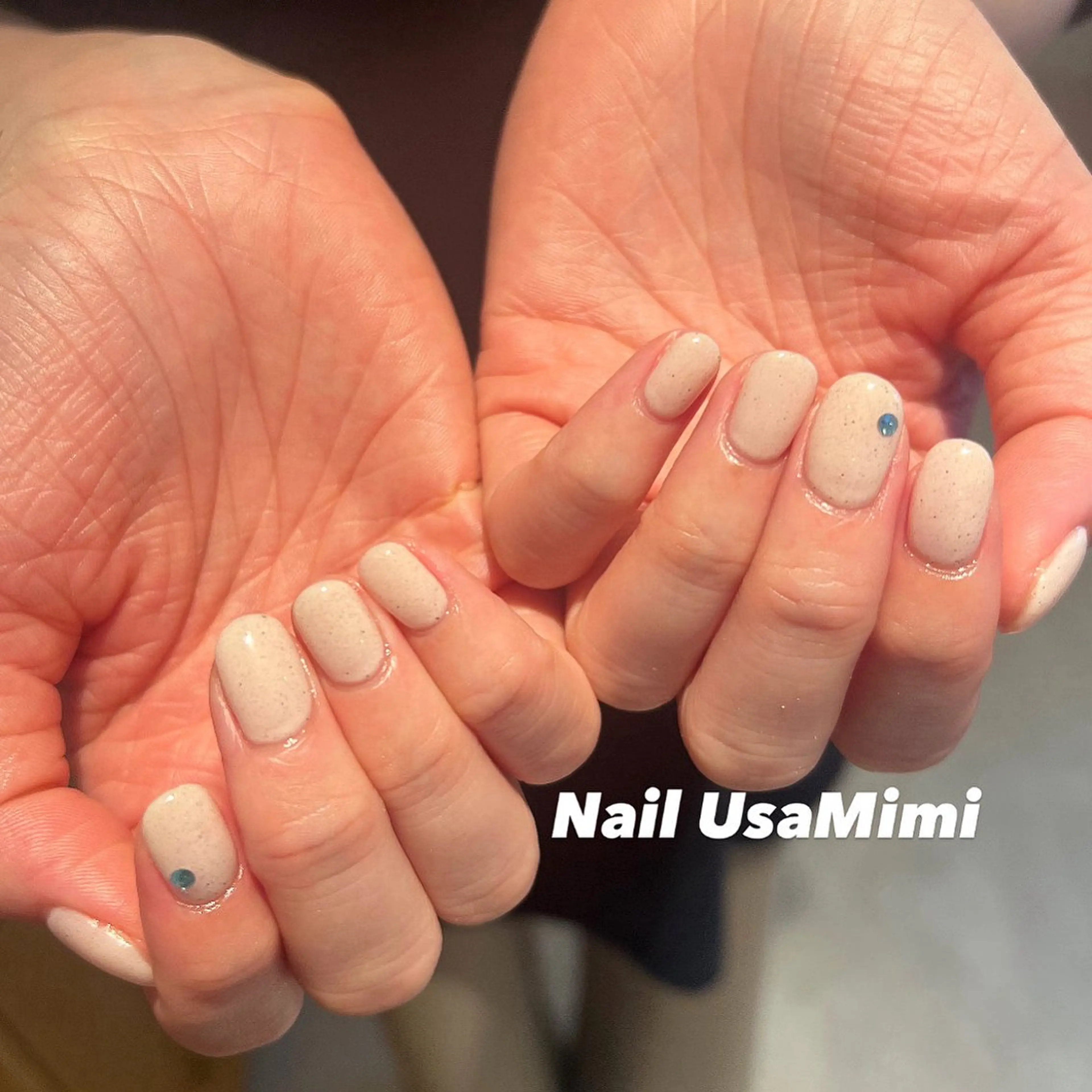 ネイル アートネイル オーロラネイル チークネイル フレンチネイル ジェルネイル ハンドネイル 本町NailUsa Mimi RIKOのネイルデザイン