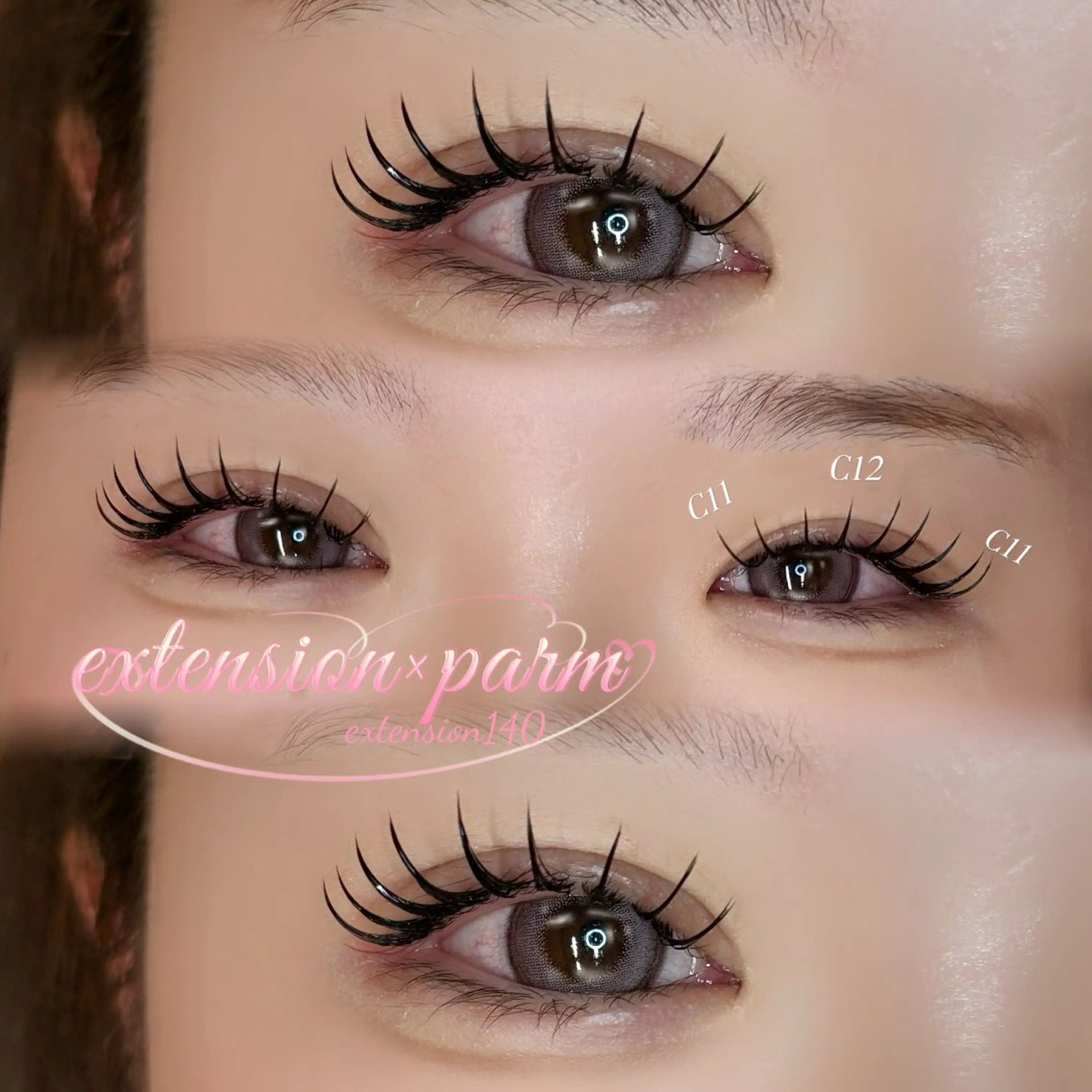 マツエク・マツパ マツエク 🎀 hinata🎀のマツエク・マツパデザイン