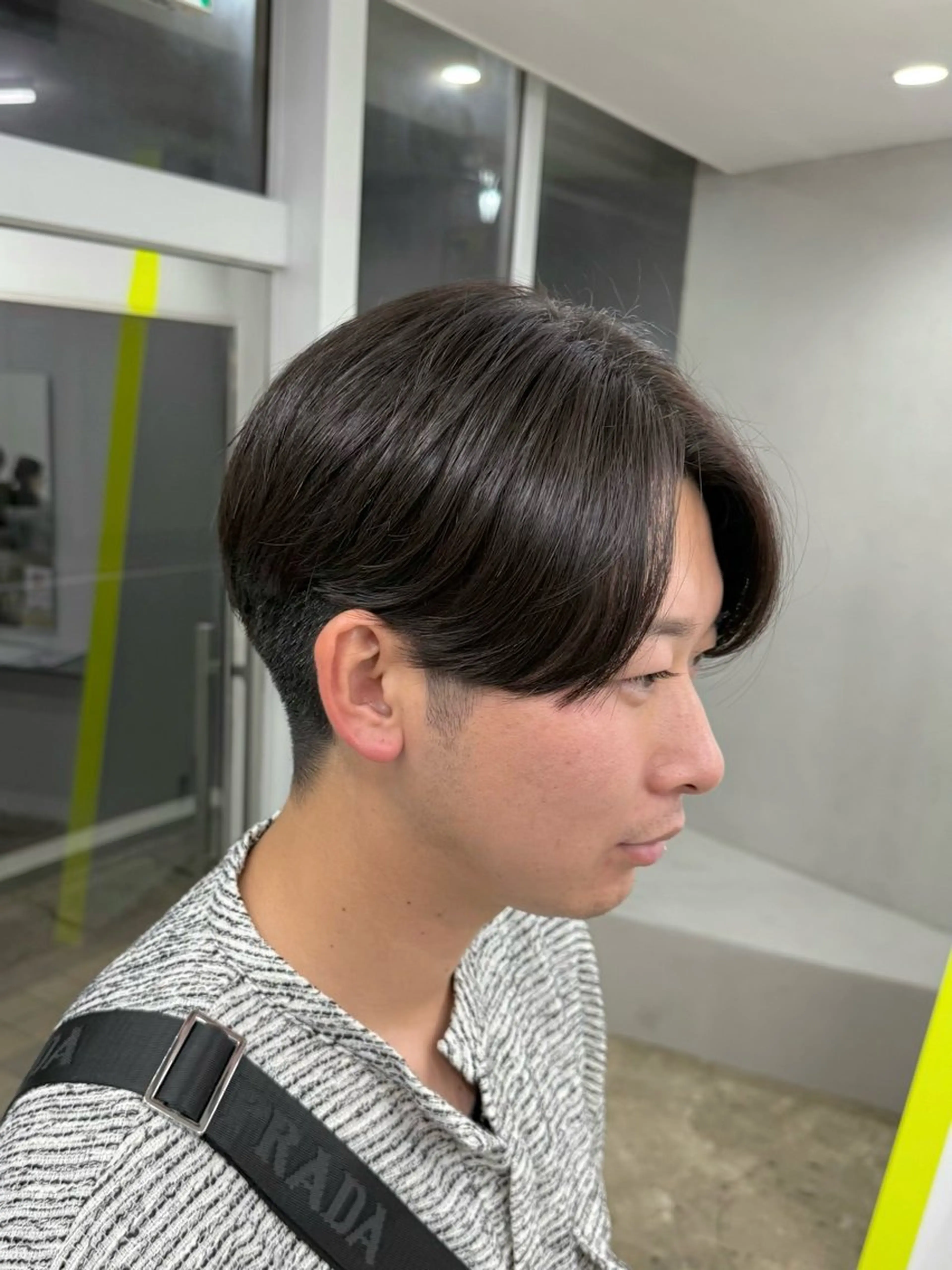 🍃《自然なストレート》カット+毛流れ縮毛矯正の写真